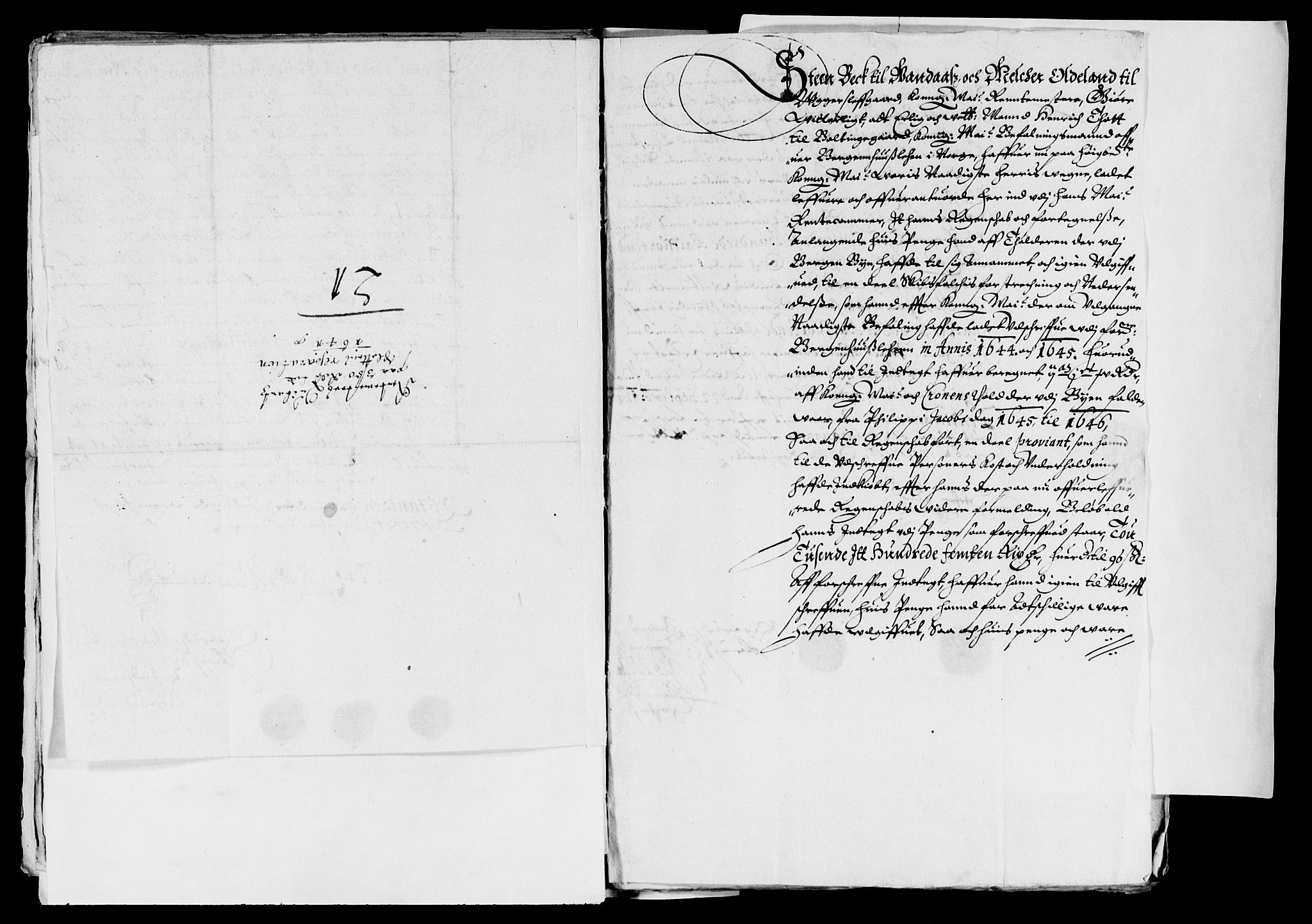 Rentekammeret inntil 1814, Reviderte regnskaper, Lensregnskaper, AV/RA-EA-5023/R/Rb/Rbt/L0108: Bergenhus len, 1641-1648