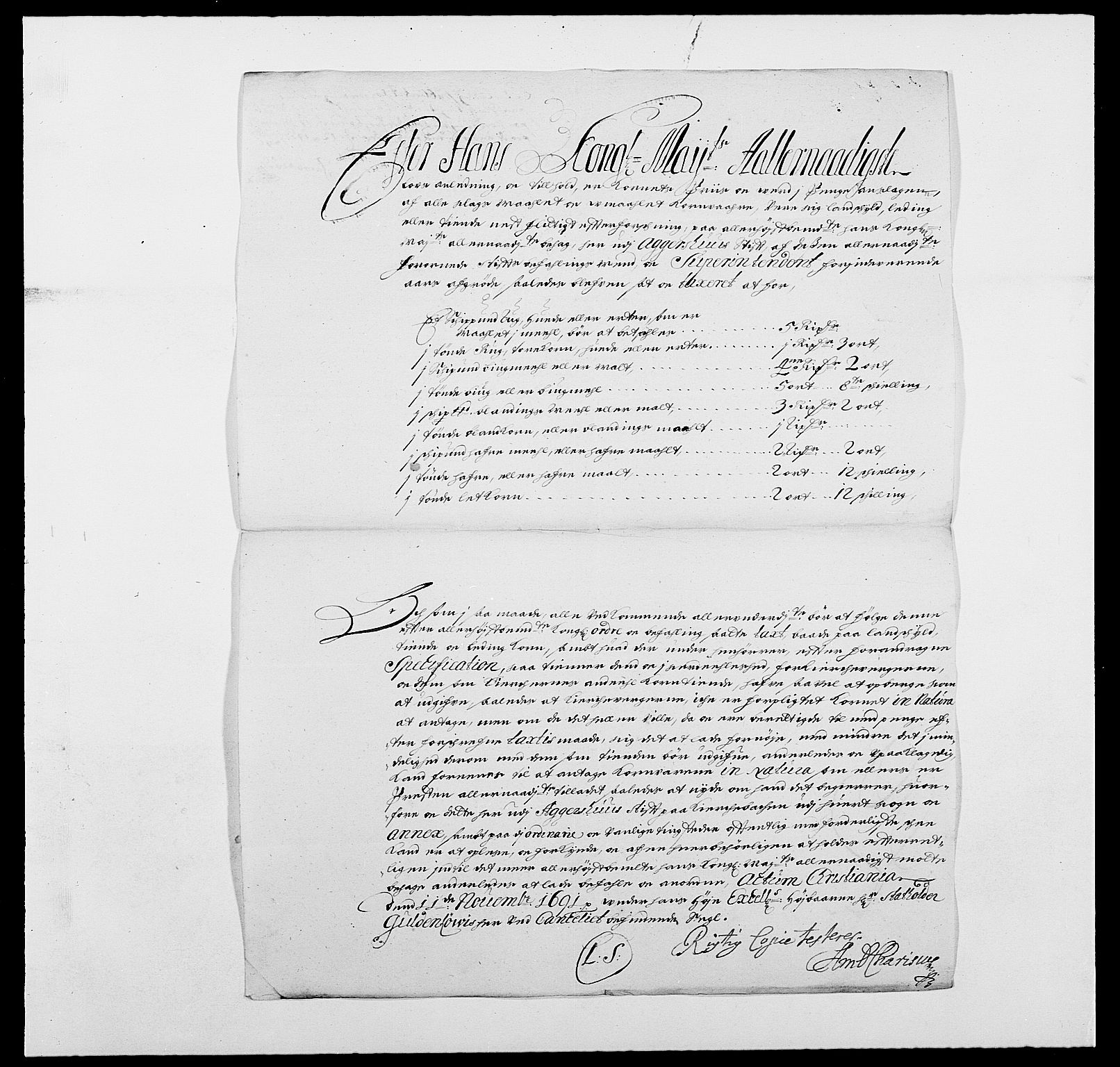 Rentekammeret inntil 1814, Reviderte regnskaper, Fogderegnskap, AV/RA-EA-4092/R01/L0010: Fogderegnskap Idd og Marker, 1690-1691, s. 314