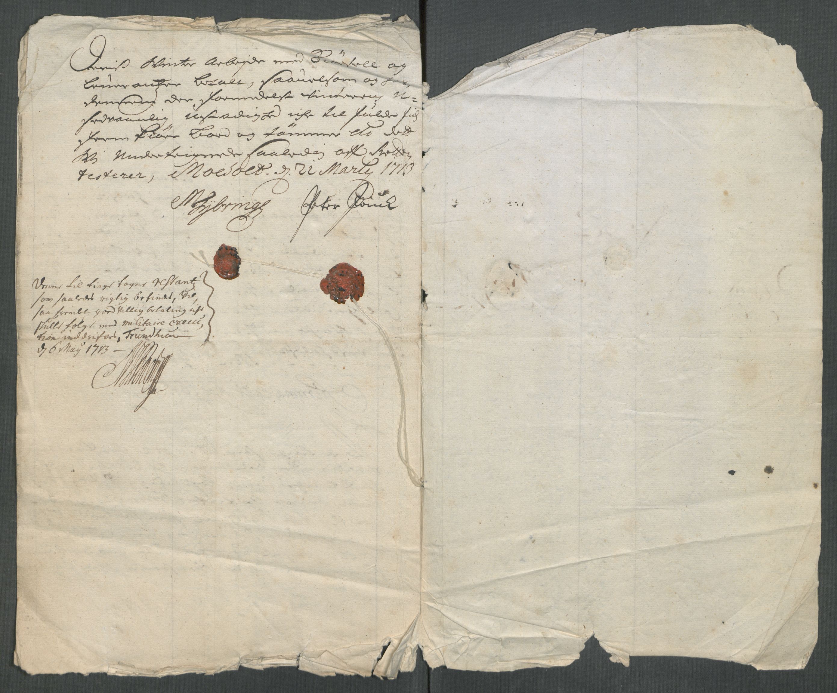 Rentekammeret inntil 1814, Reviderte regnskaper, Fogderegnskap, AV/RA-EA-4092/R61/L4113: Fogderegnskap Strinda og Selbu, 1712-1713, s. 248