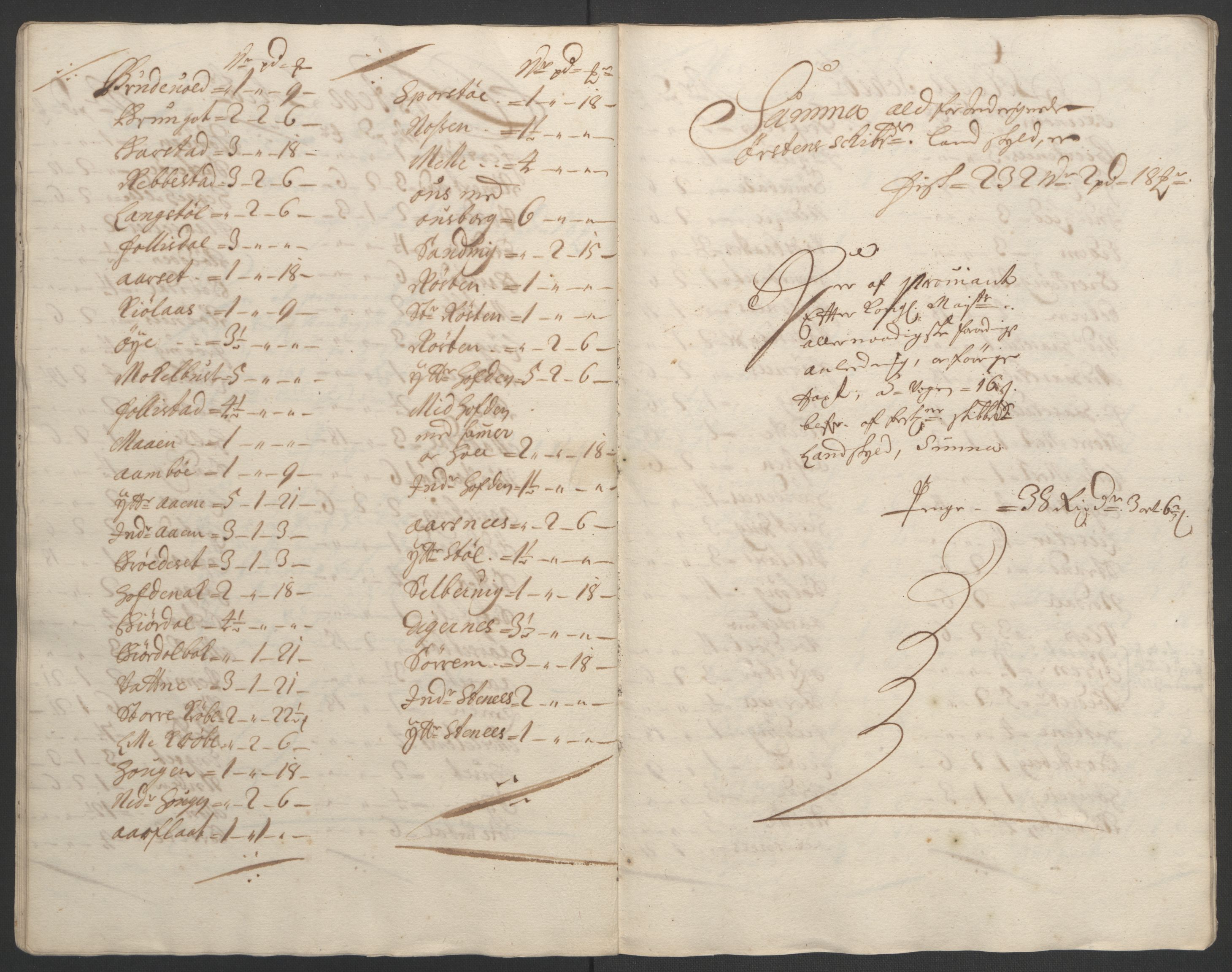 Rentekammeret inntil 1814, Reviderte regnskaper, Fogderegnskap, AV/RA-EA-4092/R54/L3554: Fogderegnskap Sunnmøre, 1691-1693, s. 173