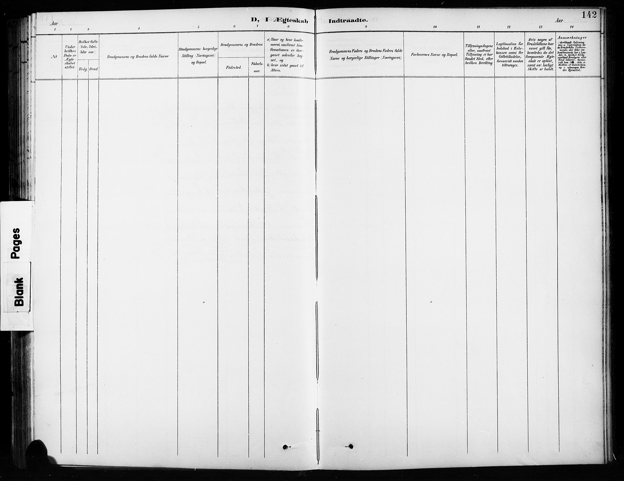 Vardal prestekontor, SAH/PREST-100/H/Ha/Hab/L0010: Klokkerbok nr. 10, 1895-1903, s. 142