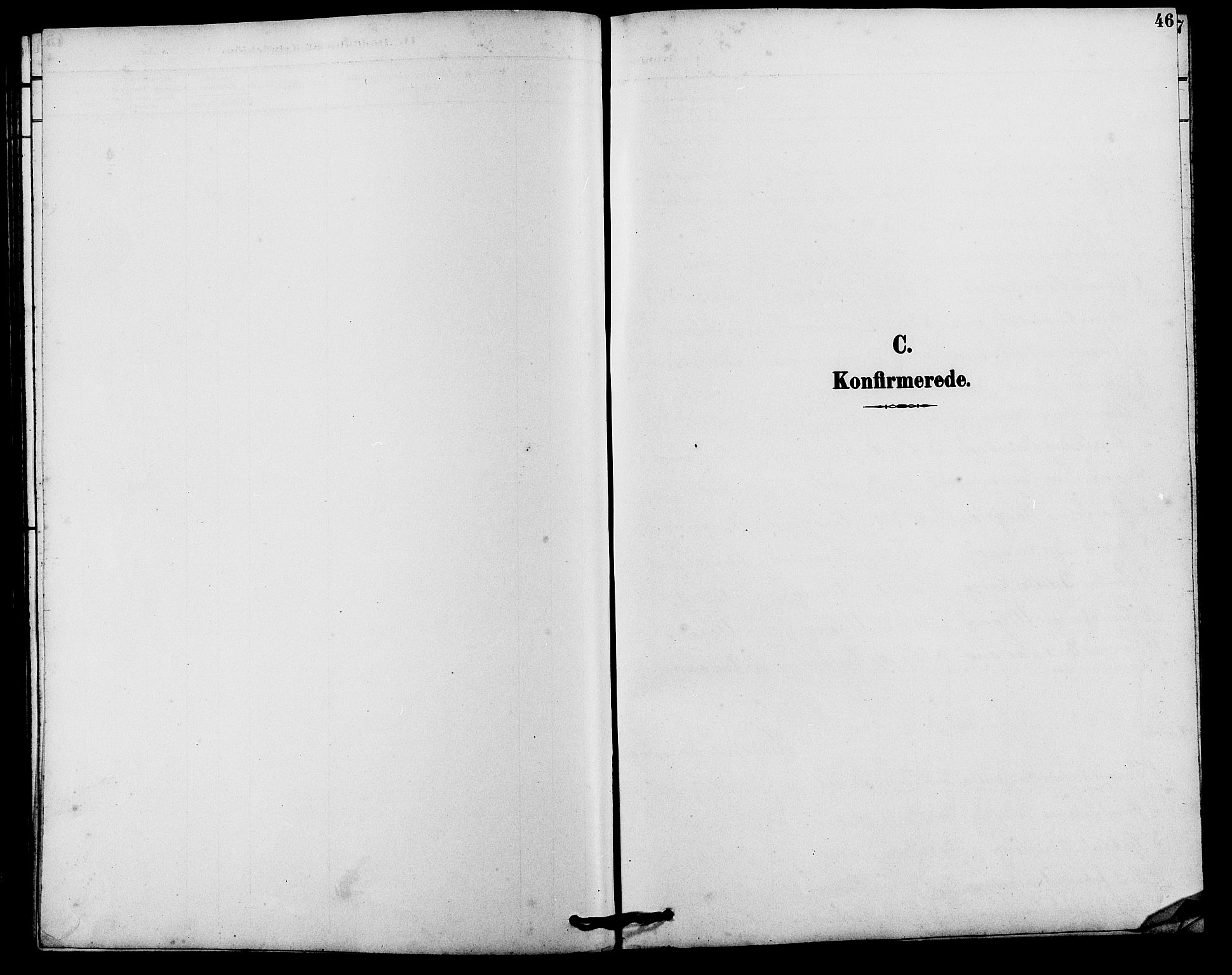 Kvinesdal sokneprestkontor, SAK/1111-0026/F/Fb/Fba/L0004: Klokkerbok nr. B 4, 1894-1909, s. 46