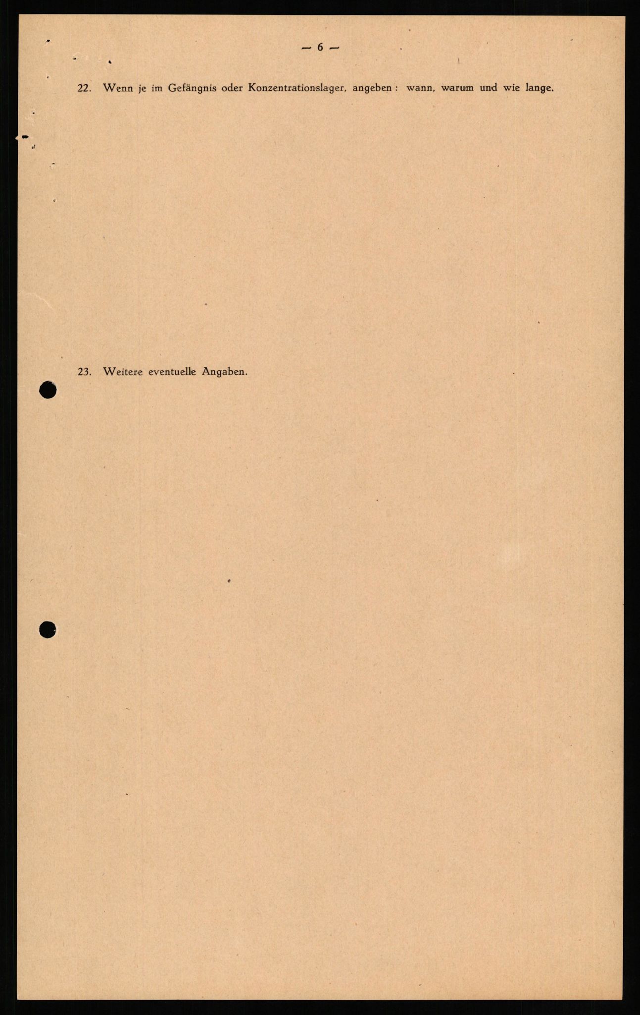 Forsvaret, Forsvarets overkommando II, AV/RA-RAFA-3915/D/Db/L0014: CI Questionaires. Tyske okkupasjonsstyrker i Norge. Tyskere., 1945-1946, s. 422