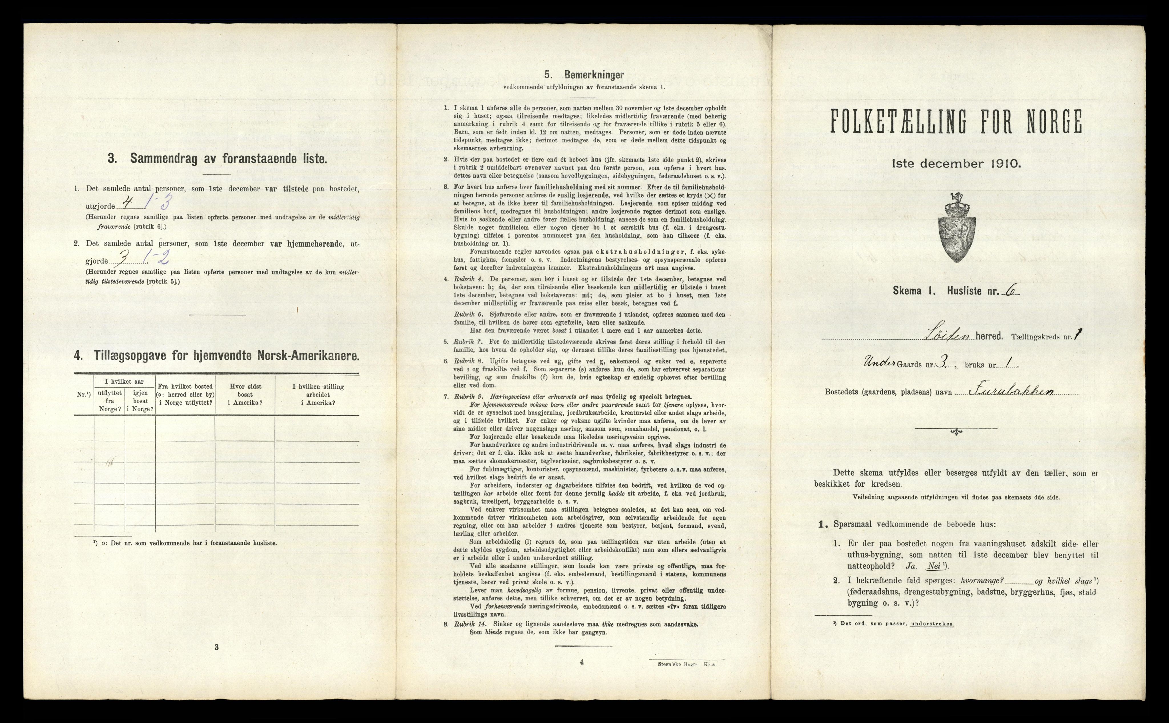 RA, Folketelling 1910 for 0415 Løten herred, 1910, s. 62