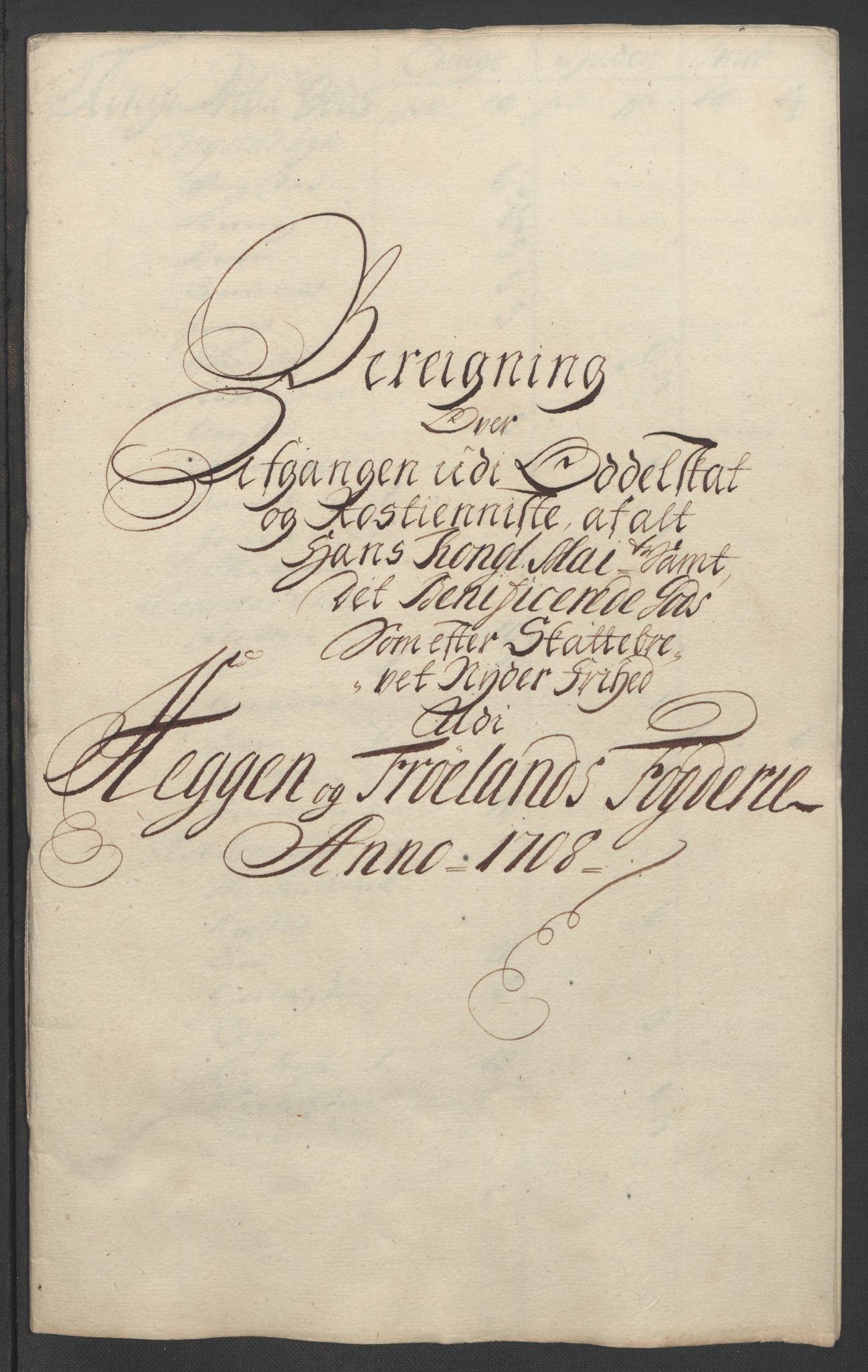 Rentekammeret inntil 1814, Reviderte regnskaper, Fogderegnskap, RA/EA-4092/R07/L0300: Fogderegnskap Rakkestad, Heggen og Frøland, 1708, s. 201
