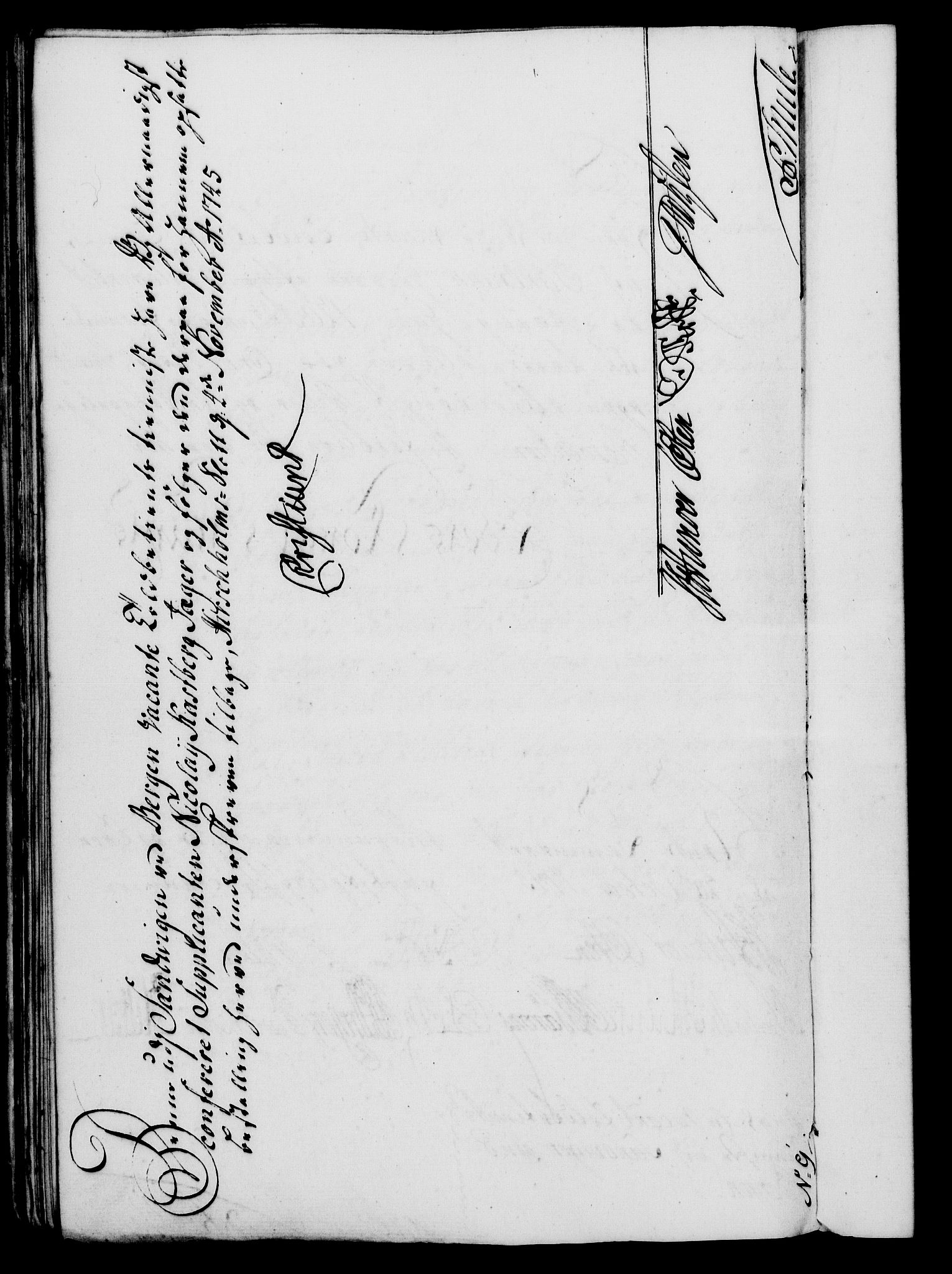 Rentekammeret, Kammerkanselliet, RA/EA-3111/G/Gf/Gfa/L0028: Norsk relasjons- og resolusjonsprotokoll (merket RK 52.28), 1745-1746, s. 456