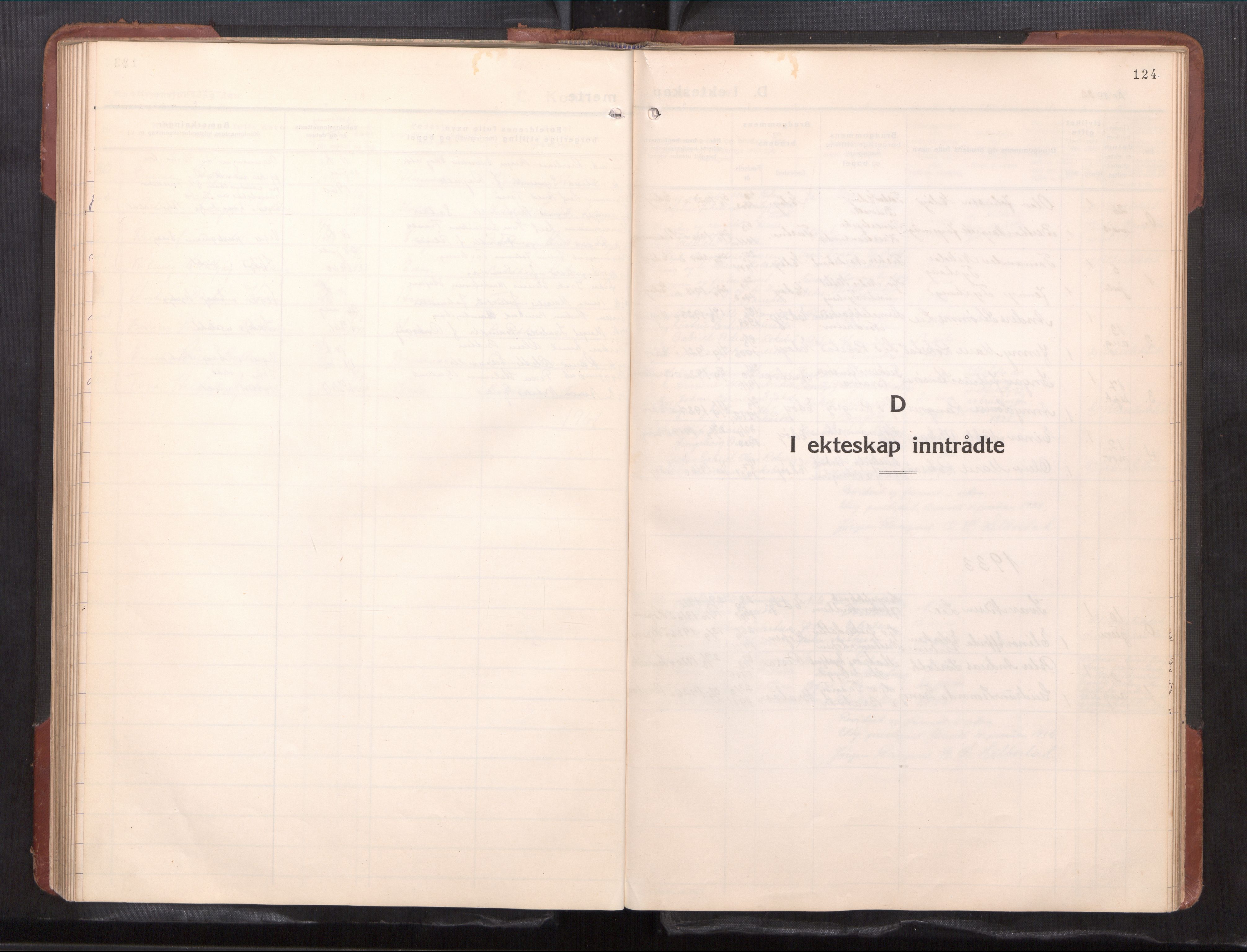 Ministerialprotokoller, klokkerbøker og fødselsregistre - Møre og Romsdal, AV/SAT-A-1454/581/L0944: Klokkerbok nr. 581---, 1932-1961, s. 124