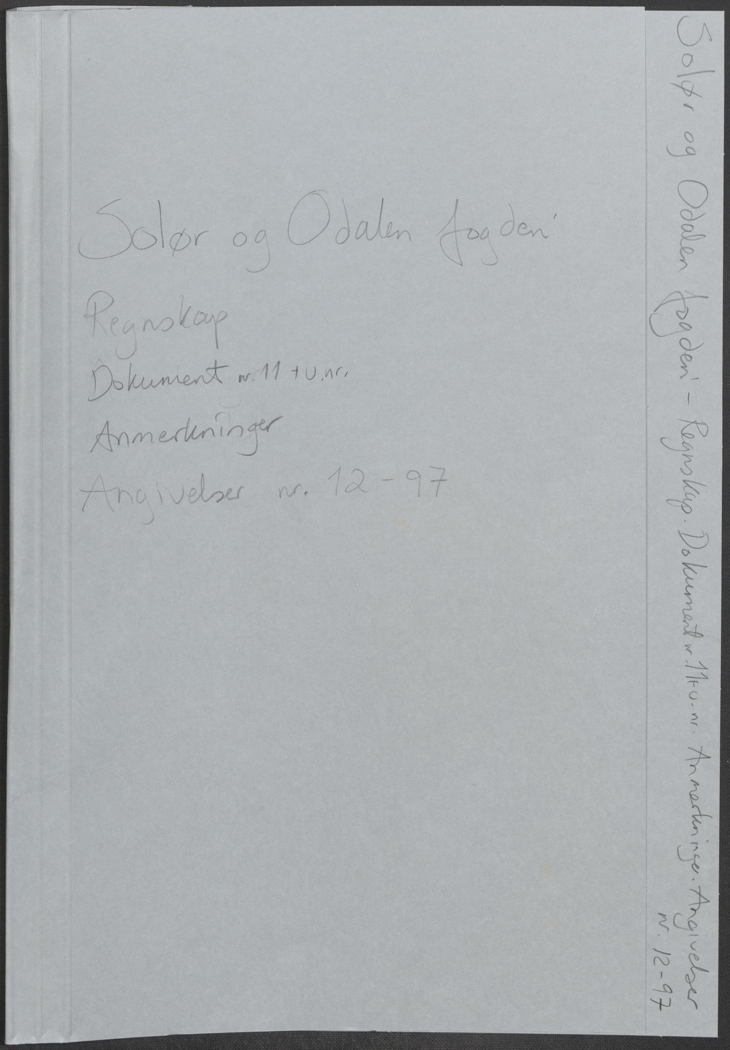 Rentekammeret inntil 1814, Reviderte regnskaper, Mindre regnskaper, RA/EA-4068/Rf/Rfe/L0043: Skien, Solør og Odalen fogderi, 1789, s. 361