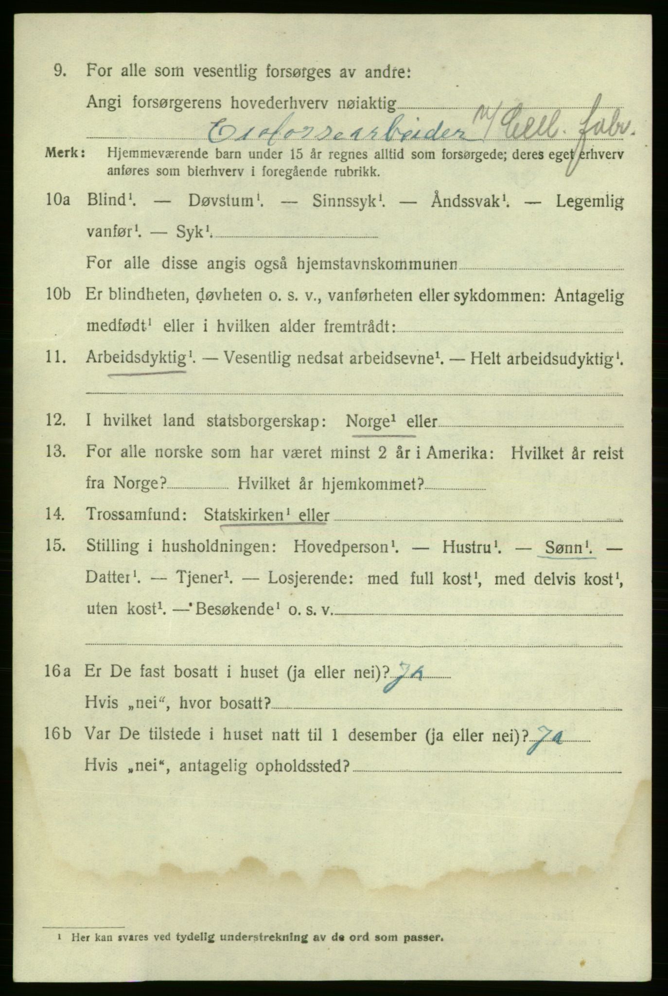 SAO, Folketelling 1920 for 0101 Fredrikshald kjøpstad, 1920, s. 20260