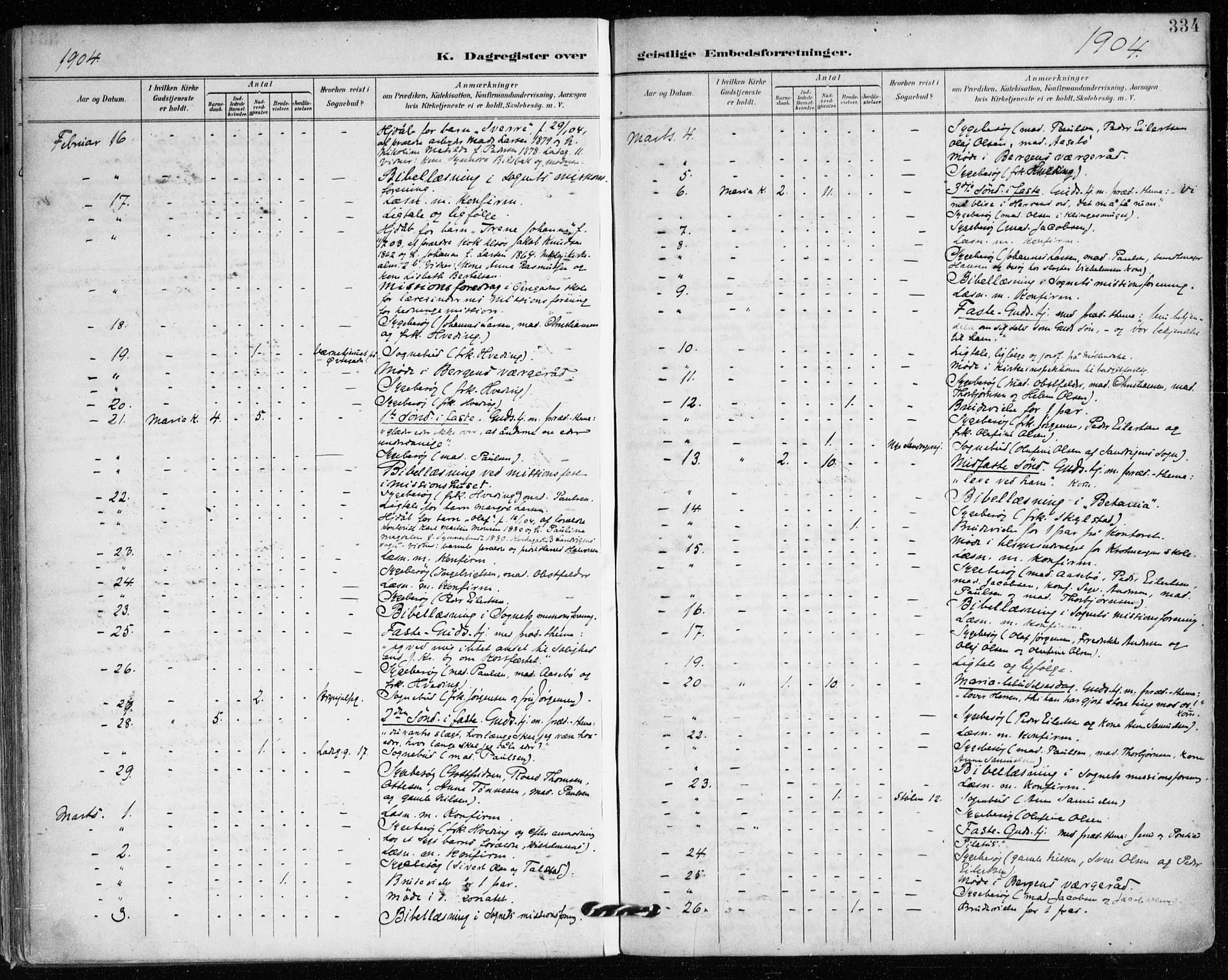 Mariakirken Sokneprestembete, AV/SAB-A-76901/H/Haa/L0008: Ministerialbok nr. A 8, 1893-1942, s. 334