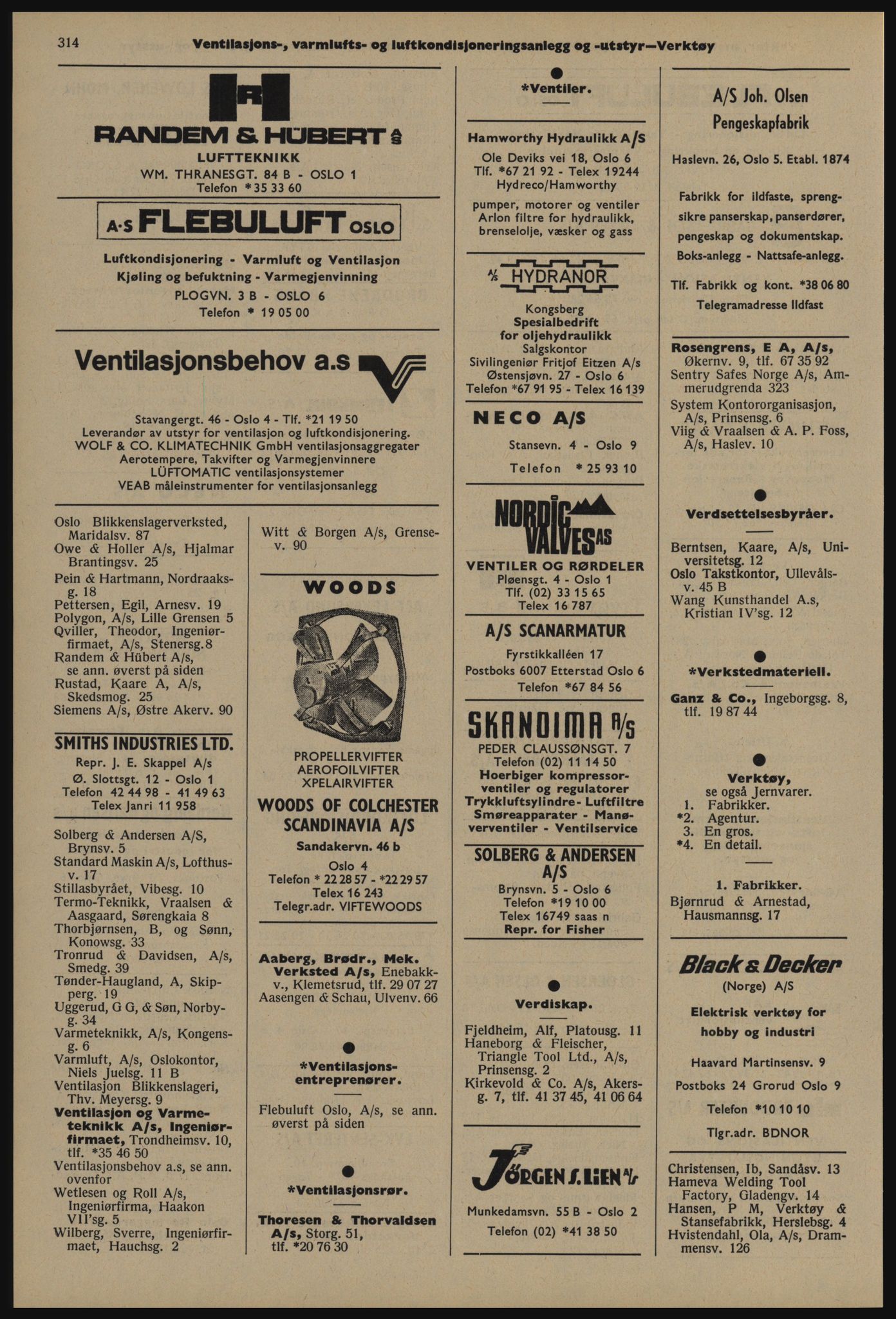 Kristiania/Oslo adressebok, PUBL/-, 1976-1977, s. 314