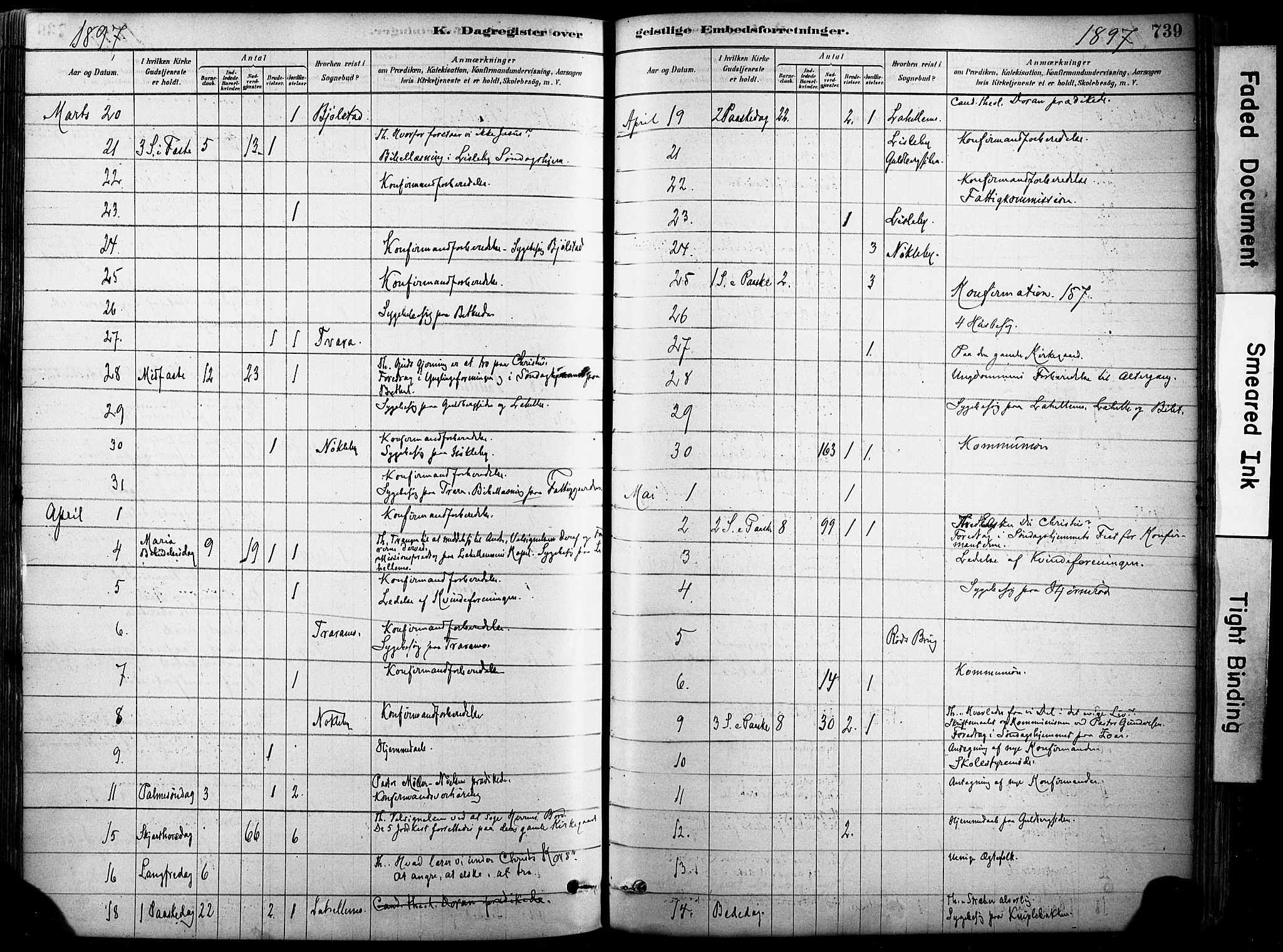 Glemmen prestekontor Kirkebøker, AV/SAO-A-10908/F/Fa/L0012: Ministerialbok nr. 12, 1878-1973, s. 739