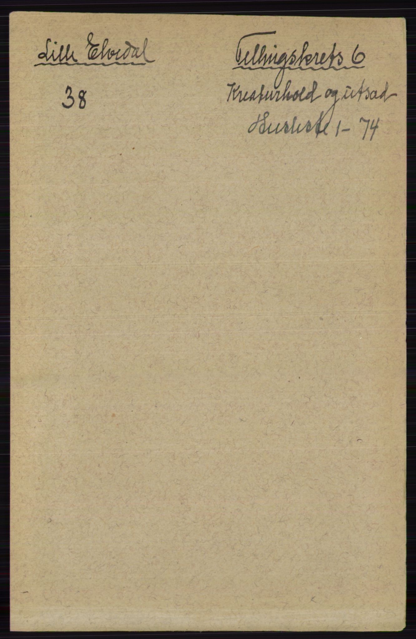RA, Folketelling 1891 for 0438 Lille Elvedalen herred, 1891, s. 4366