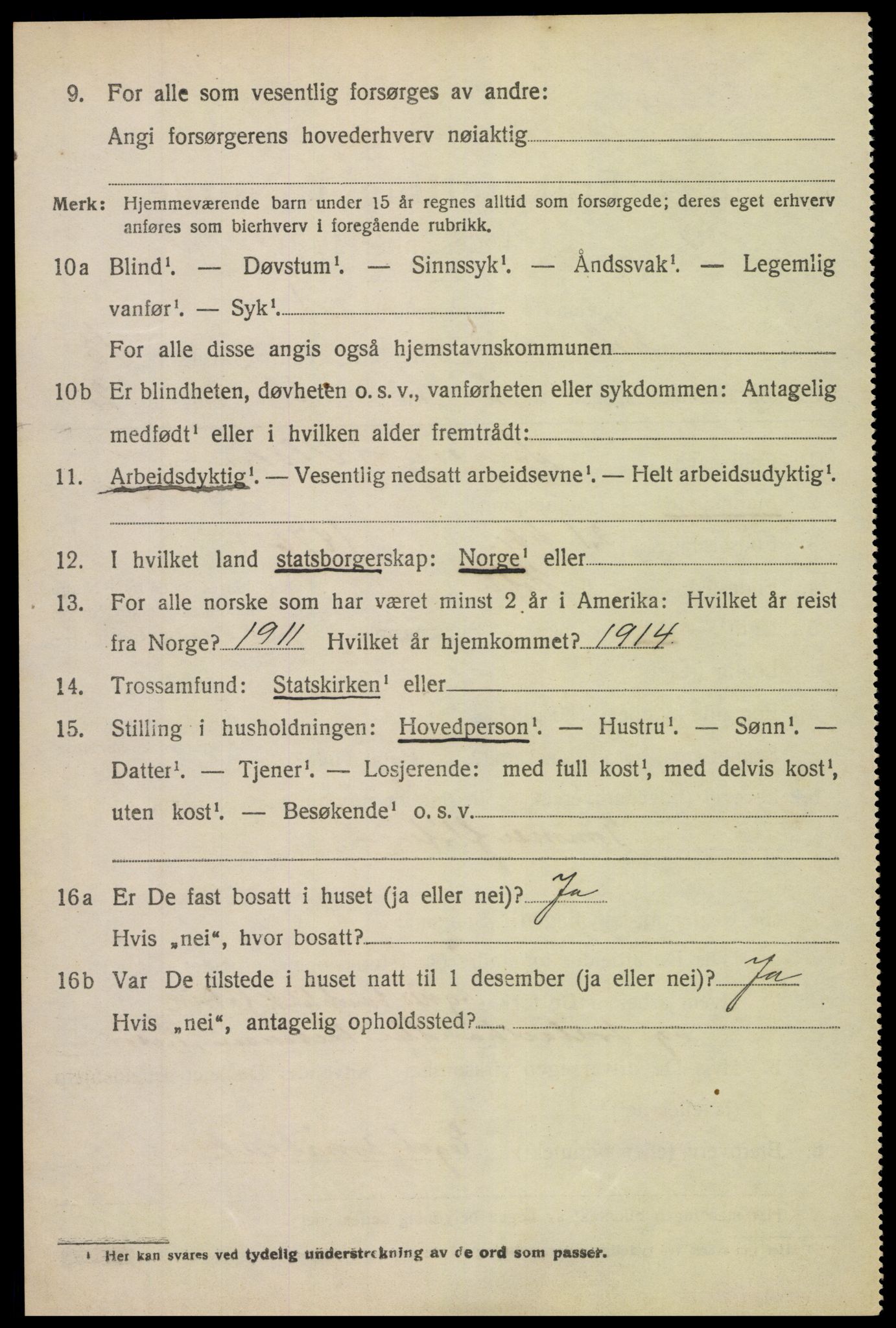 SAK, Folketelling 1920 for 0914 Holt herred, 1920, s. 7641