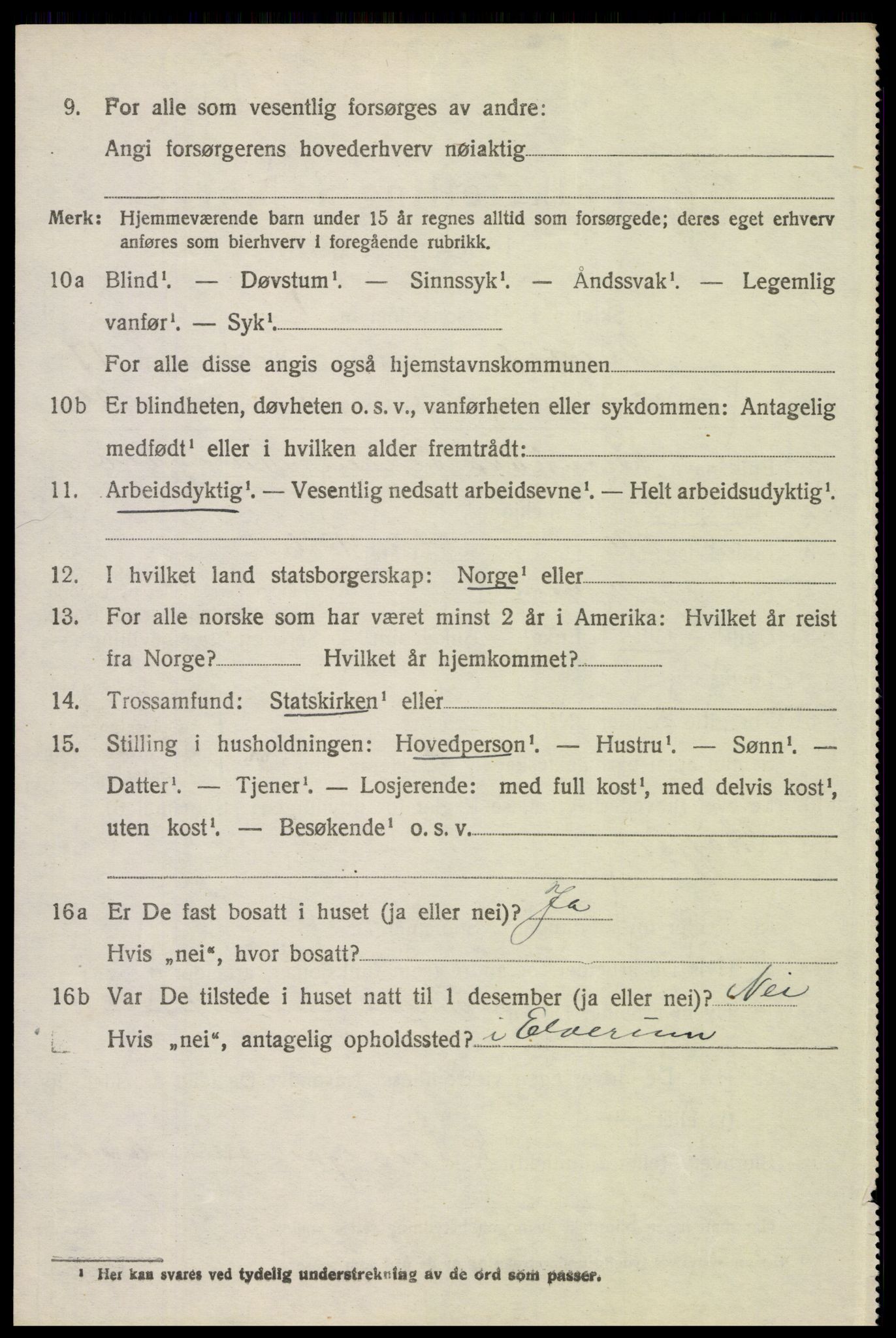 SAH, Folketelling 1920 for 0428 Trysil herred, 1920, s. 10636