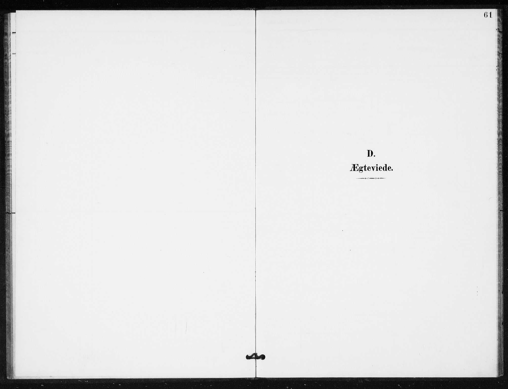 Kongsberg kirkebøker, SAKO/A-22/G/Ga/L0009: Klokkerbok nr. 9, 1932-1938, s. 61