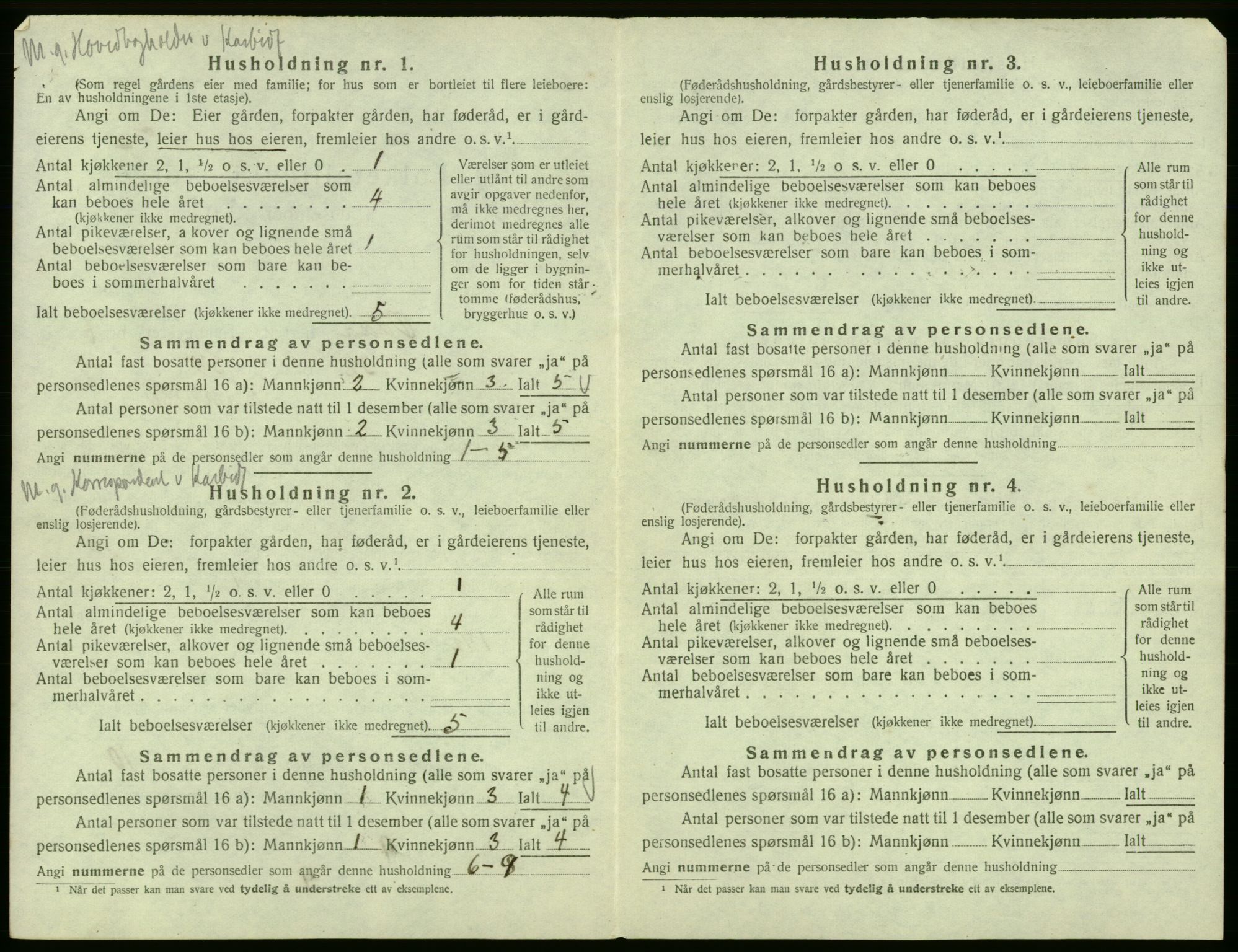 SAB, Folketelling 1920 for 1228 Odda herred, 1920, s. 646