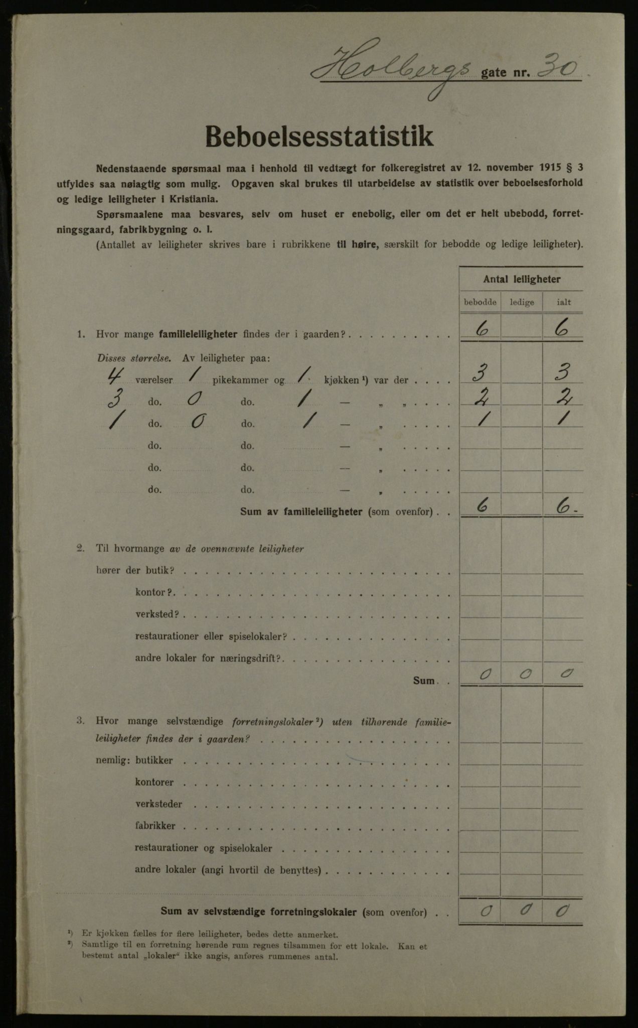 OBA, Kommunal folketelling 1.12.1923 for Kristiania, 1923, s. 45361