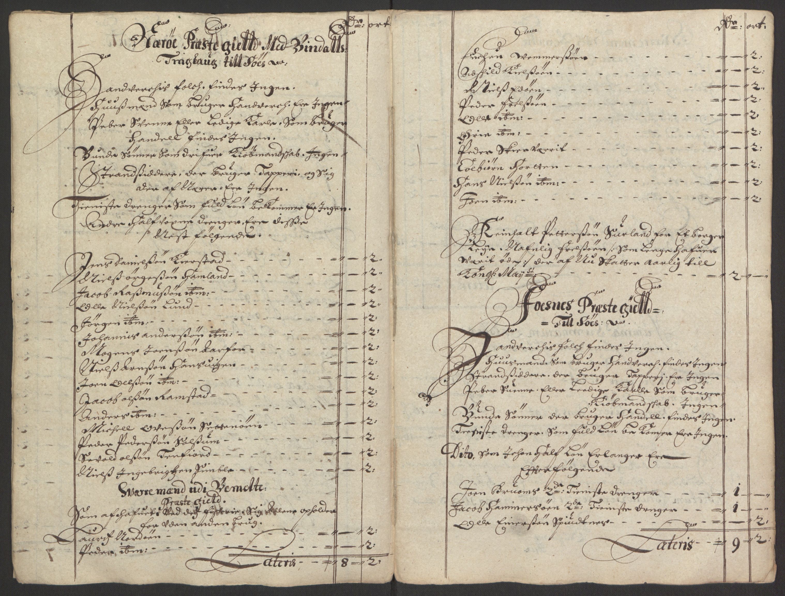 Rentekammeret inntil 1814, Reviderte regnskaper, Fogderegnskap, RA/EA-4092/R64/L4424: Fogderegnskap Namdal, 1692-1695, s. 249