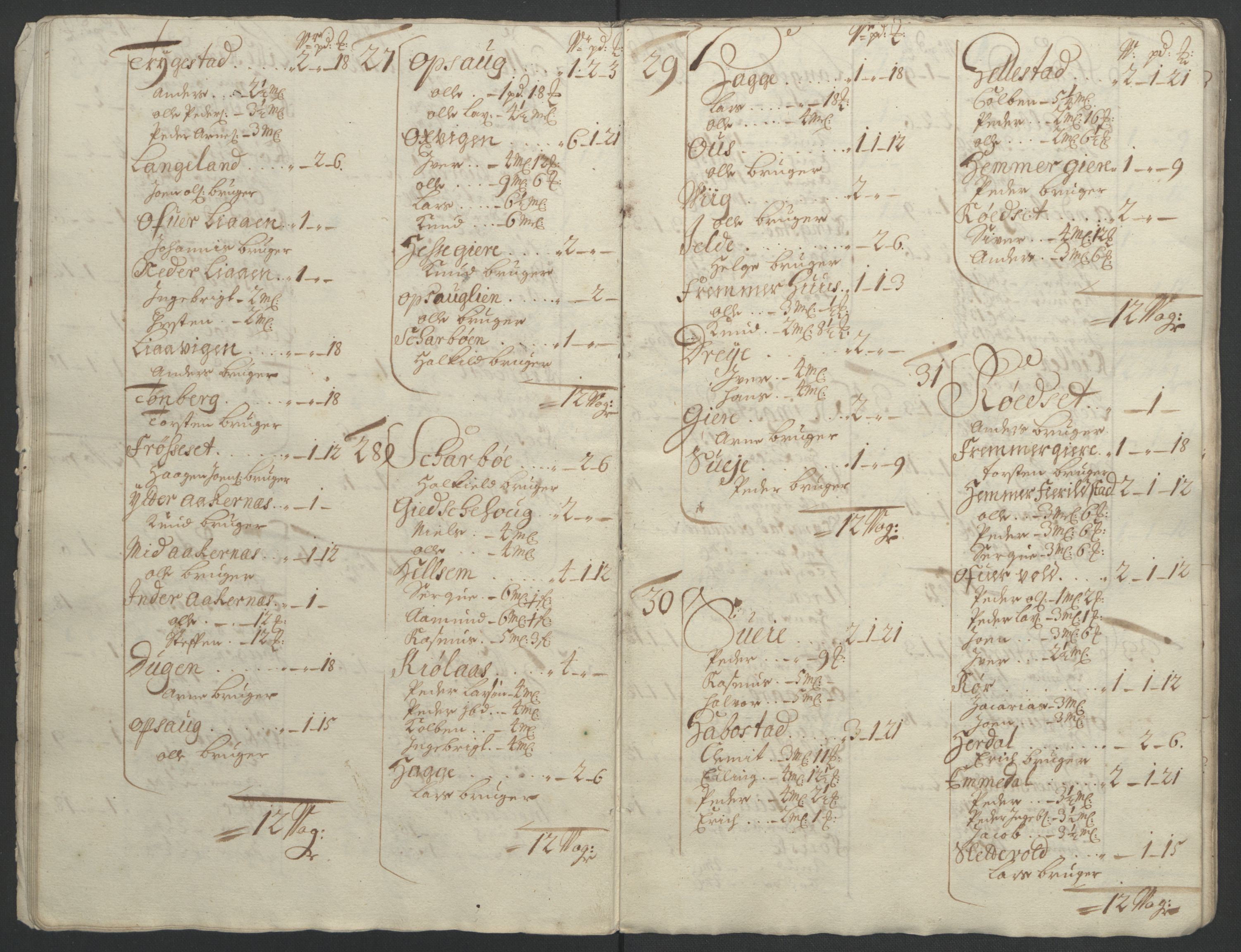 Rentekammeret inntil 1814, Reviderte regnskaper, Fogderegnskap, RA/EA-4092/R54/L3555: Fogderegnskap Sunnmøre, 1694-1695, s. 47