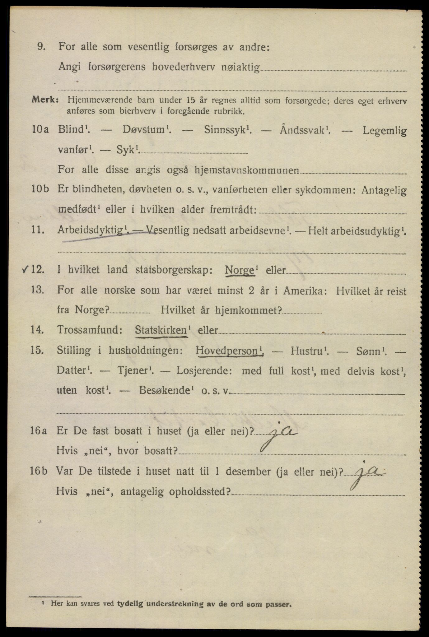 SAO, Folketelling 1920 for 0301 Kristiania kjøpstad, 1920, s. 157052