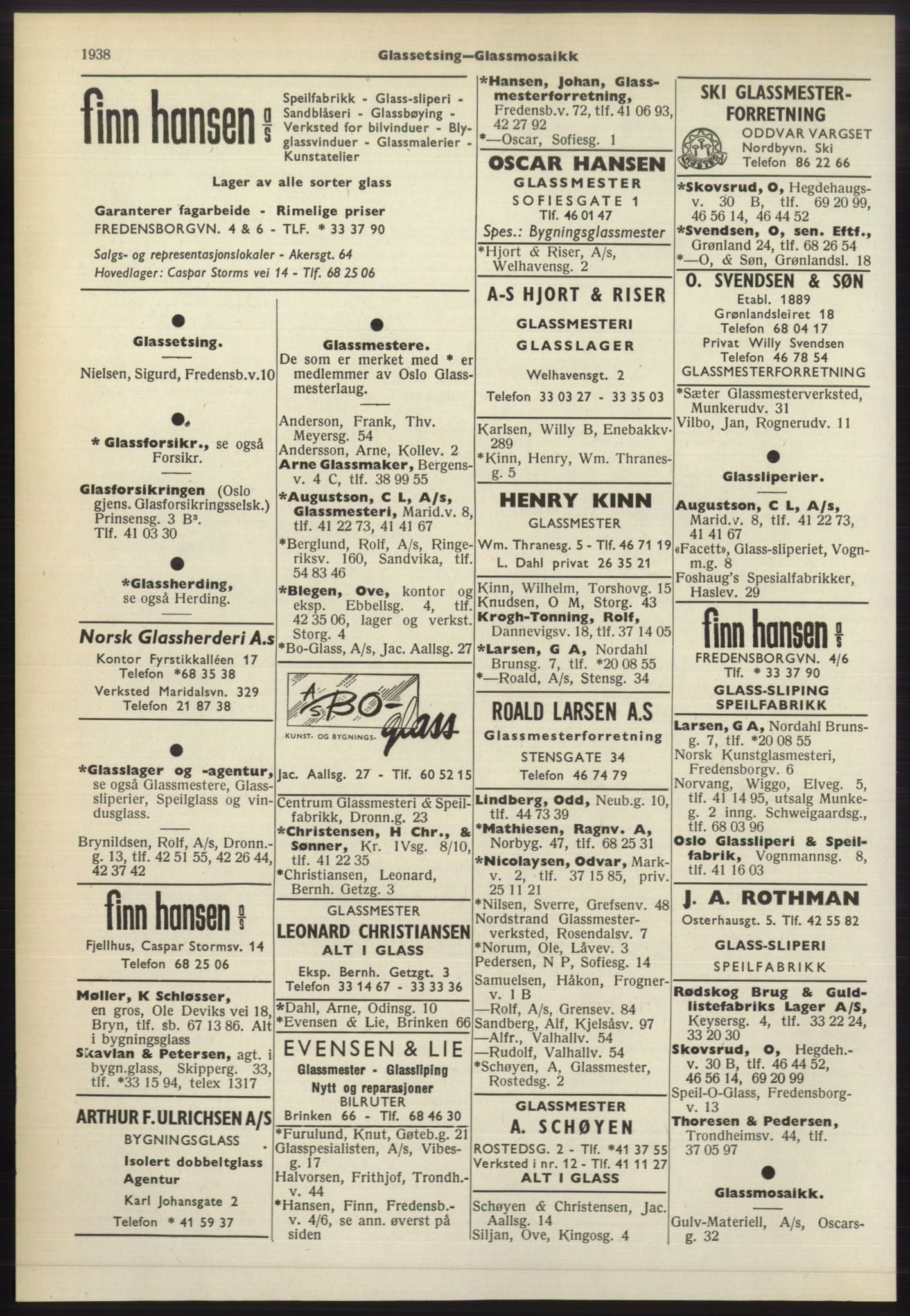 Kristiania/Oslo adressebok, PUBL/-, 1965-1966, s. 1938