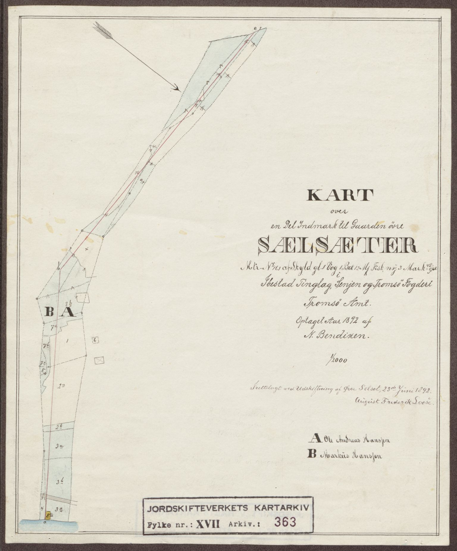 Jordskifteverkets kartarkiv, RA/S-3929/T, 1859-1988, s. 423