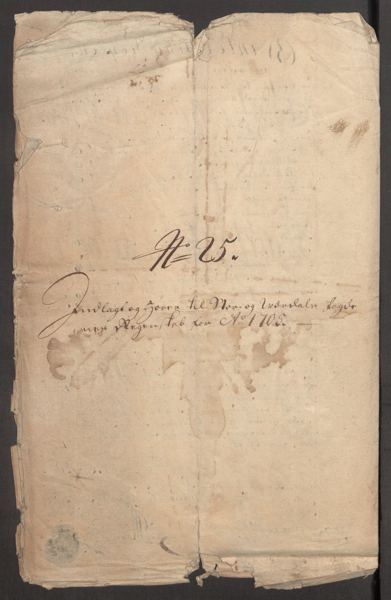 Rentekammeret inntil 1814, Reviderte regnskaper, Fogderegnskap, AV/RA-EA-4092/R62/L4196: Fogderegnskap Stjørdal og Verdal, 1705-1706, s. 288