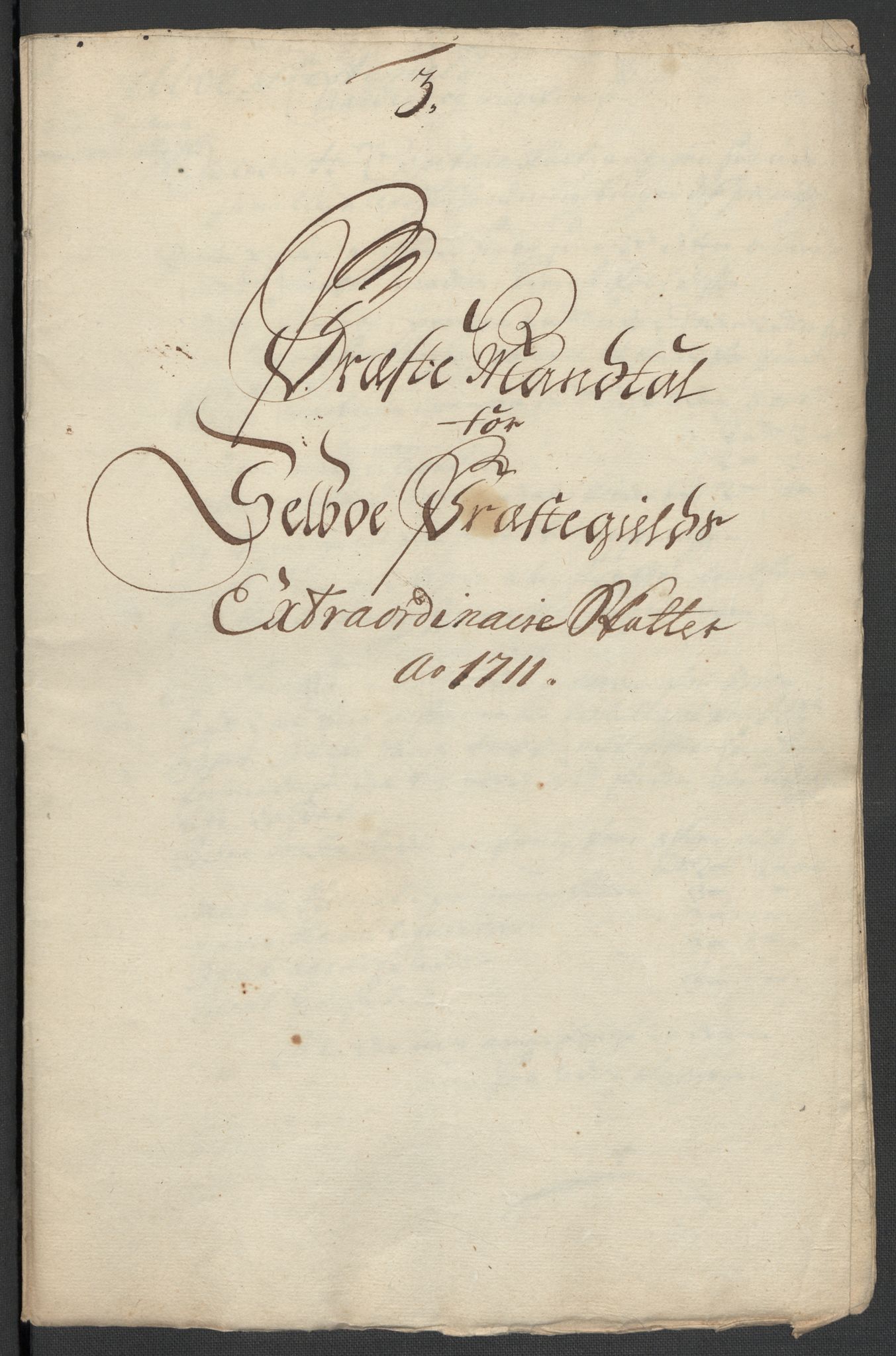 Rentekammeret inntil 1814, Reviderte regnskaper, Fogderegnskap, AV/RA-EA-4092/R61/L4112: Fogderegnskap Strinda og Selbu, 1711, s. 335