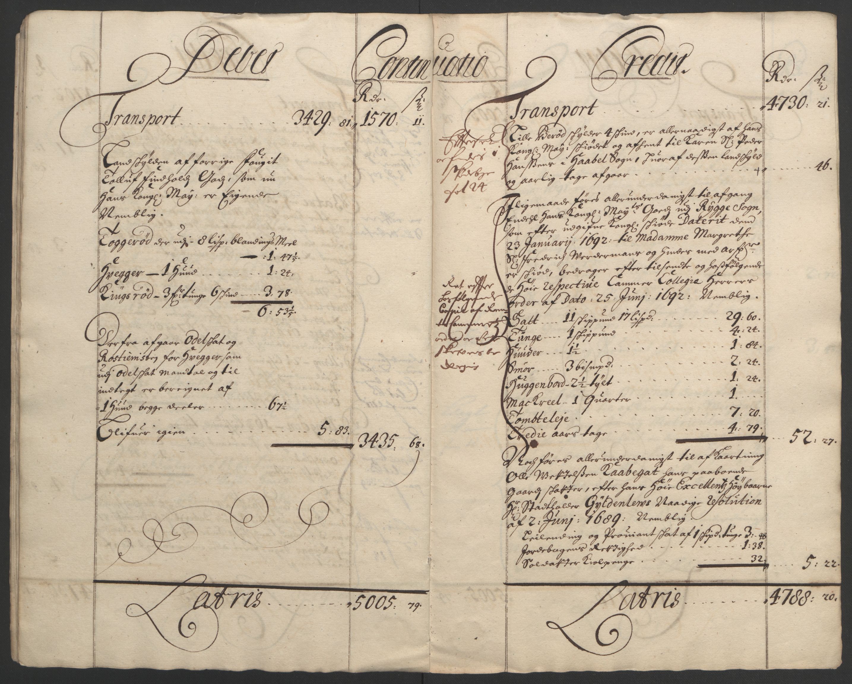 Rentekammeret inntil 1814, Reviderte regnskaper, Fogderegnskap, AV/RA-EA-4092/R02/L0108: Fogderegnskap Moss og Verne kloster, 1692-1693, s. 217