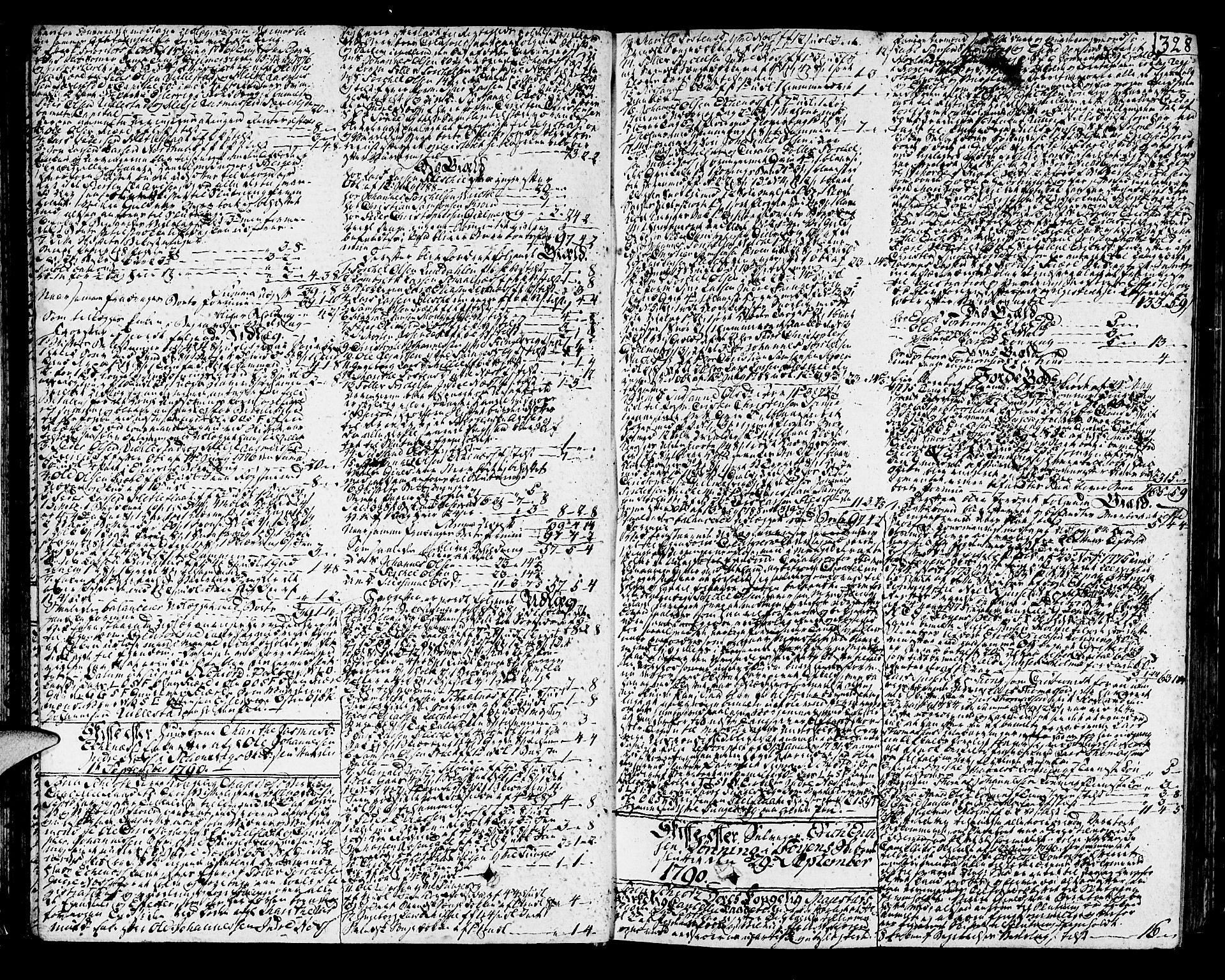 Sunnhordland sorenskrivar, SAB/A-2401/1/H/Ha/Haa/L0010: Skifteprotokollar. Register i protokoll. Fol. 565-ut, 1790-1792, s. 327b-328a