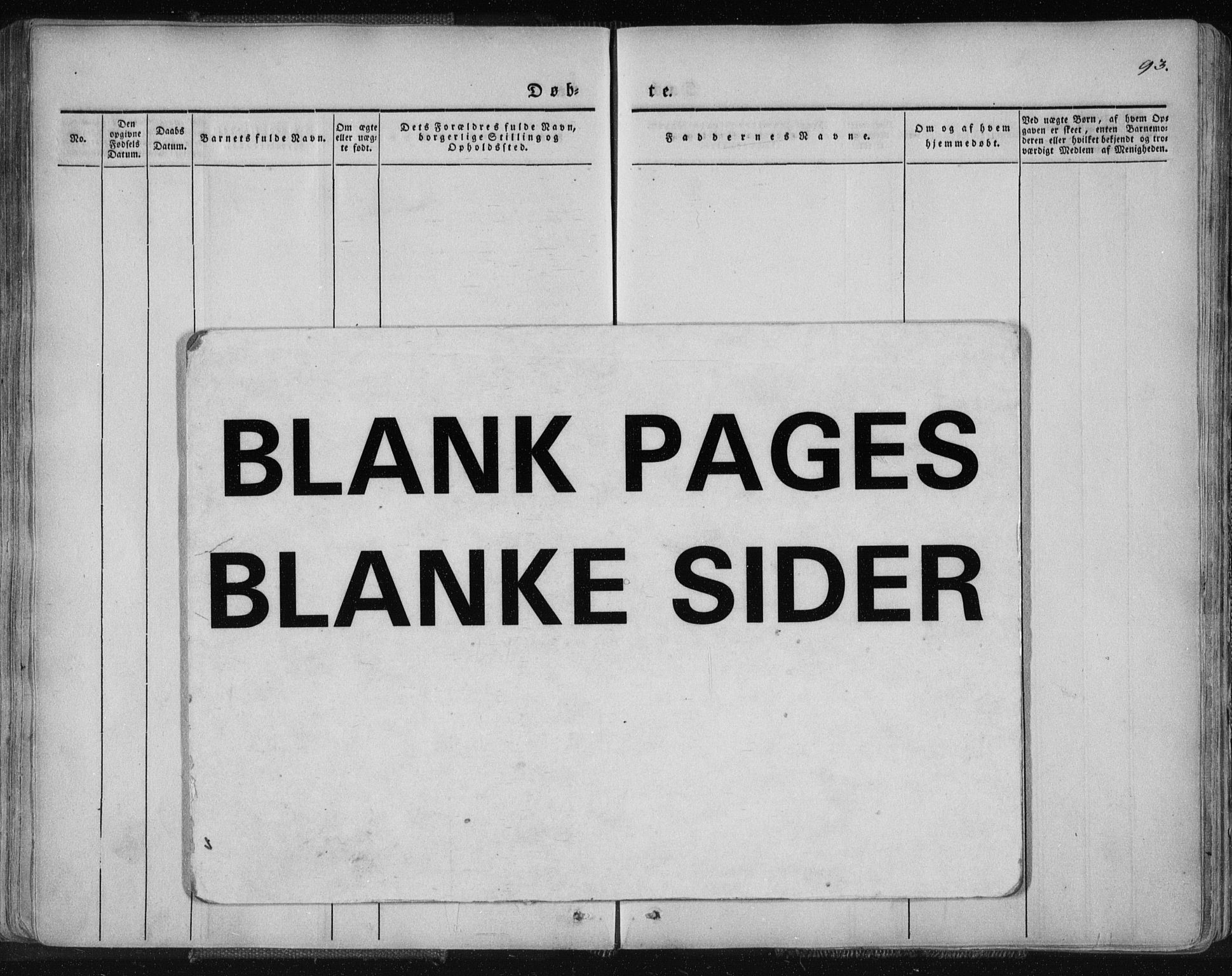 Ministerialprotokoller, klokkerbøker og fødselsregistre - Nordland, AV/SAT-A-1459/827/L0390: Ministerialbok nr. 827A02, 1826-1841, s. 93