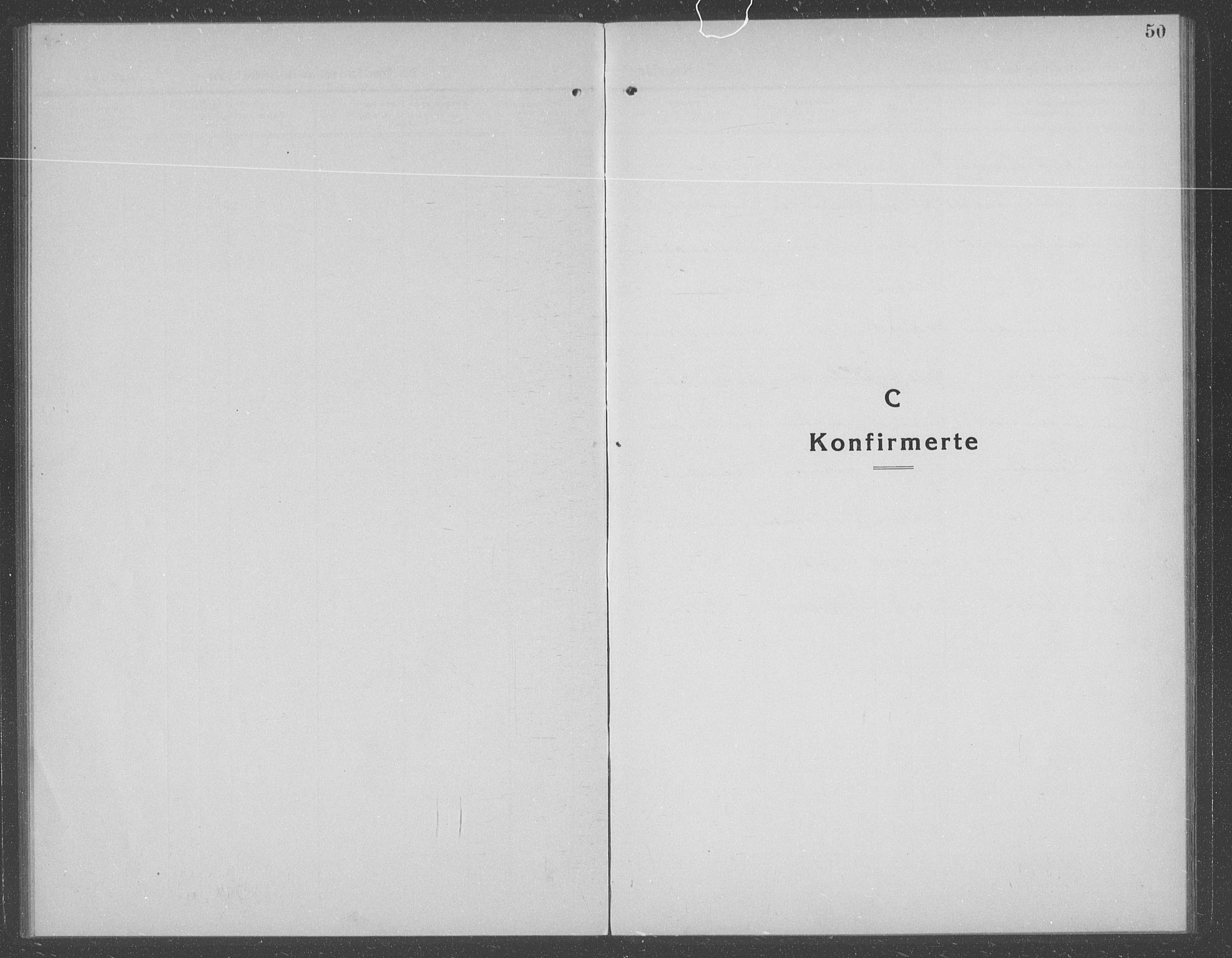 Ådal kirkebøker, SAKO/A-248/G/Gb/L0003: Klokkerbok nr. II 3, 1921-1939, s. 50
