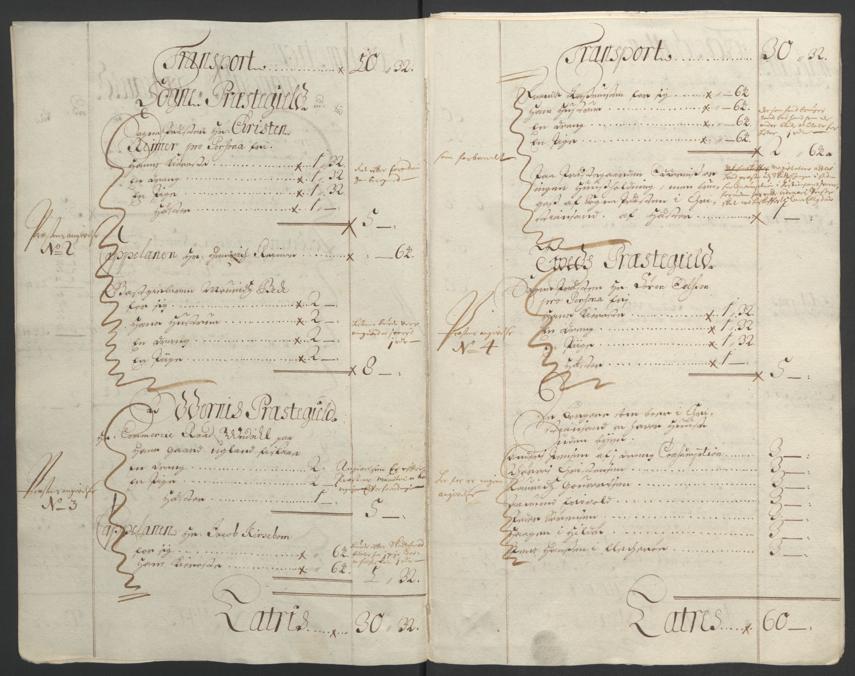 Rentekammeret inntil 1814, Reviderte regnskaper, Fogderegnskap, RA/EA-4092/R43/L2545: Fogderegnskap Lista og Mandal, 1694-1695, s. 103
