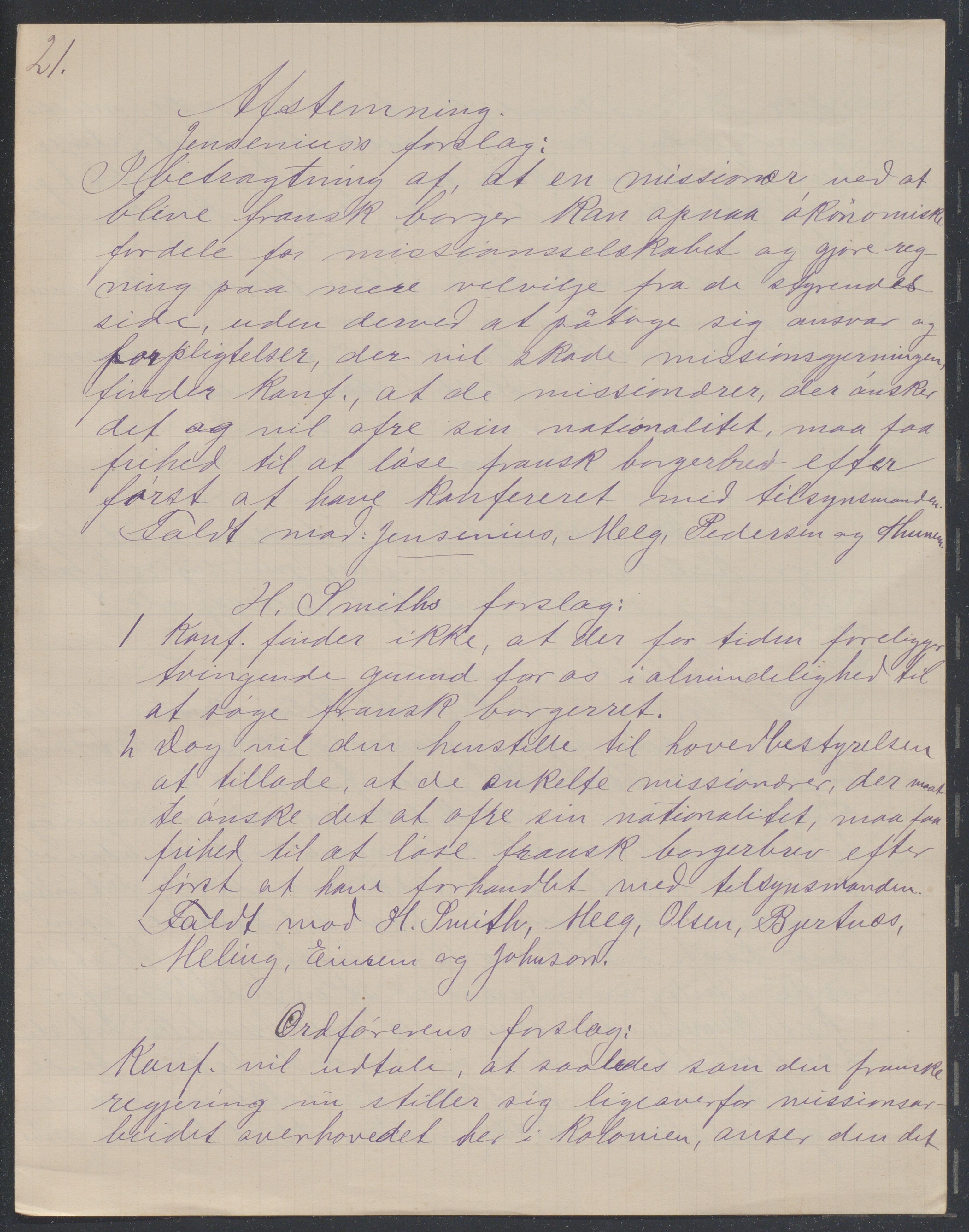 Det Norske Misjonsselskap - hovedadministrasjonen, VID/MA-A-1045/D/Da/Daa/L0043/0009: Konferansereferat og årsberetninger / Konferansereferat fra Madagaskar Innland, del I., 1900