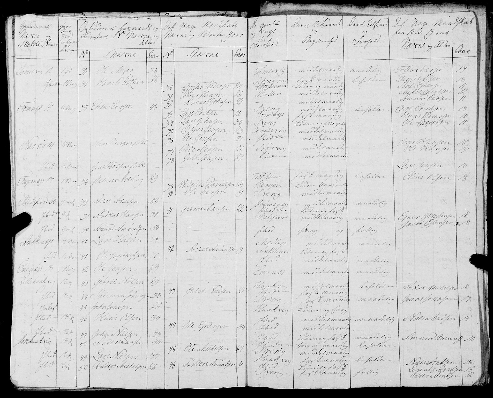 Fylkesmannen i Nordland, SAT/A-0499/1.1/R/Ra/L0023: Innrulleringsmanntall for Ofoten, 1810-1836, s. 78