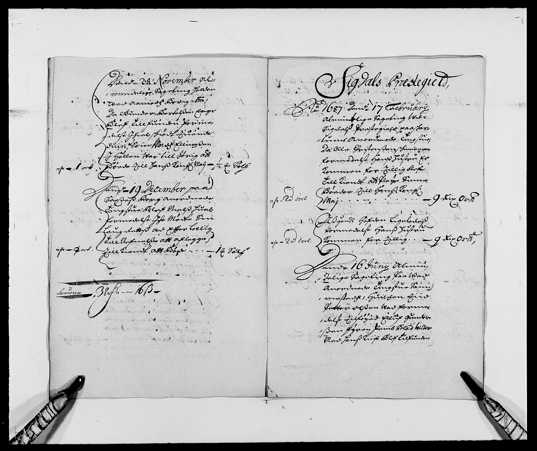 Rentekammeret inntil 1814, Reviderte regnskaper, Fogderegnskap, AV/RA-EA-4092/R25/L1679: Fogderegnskap Buskerud, 1687-1688, s. 70