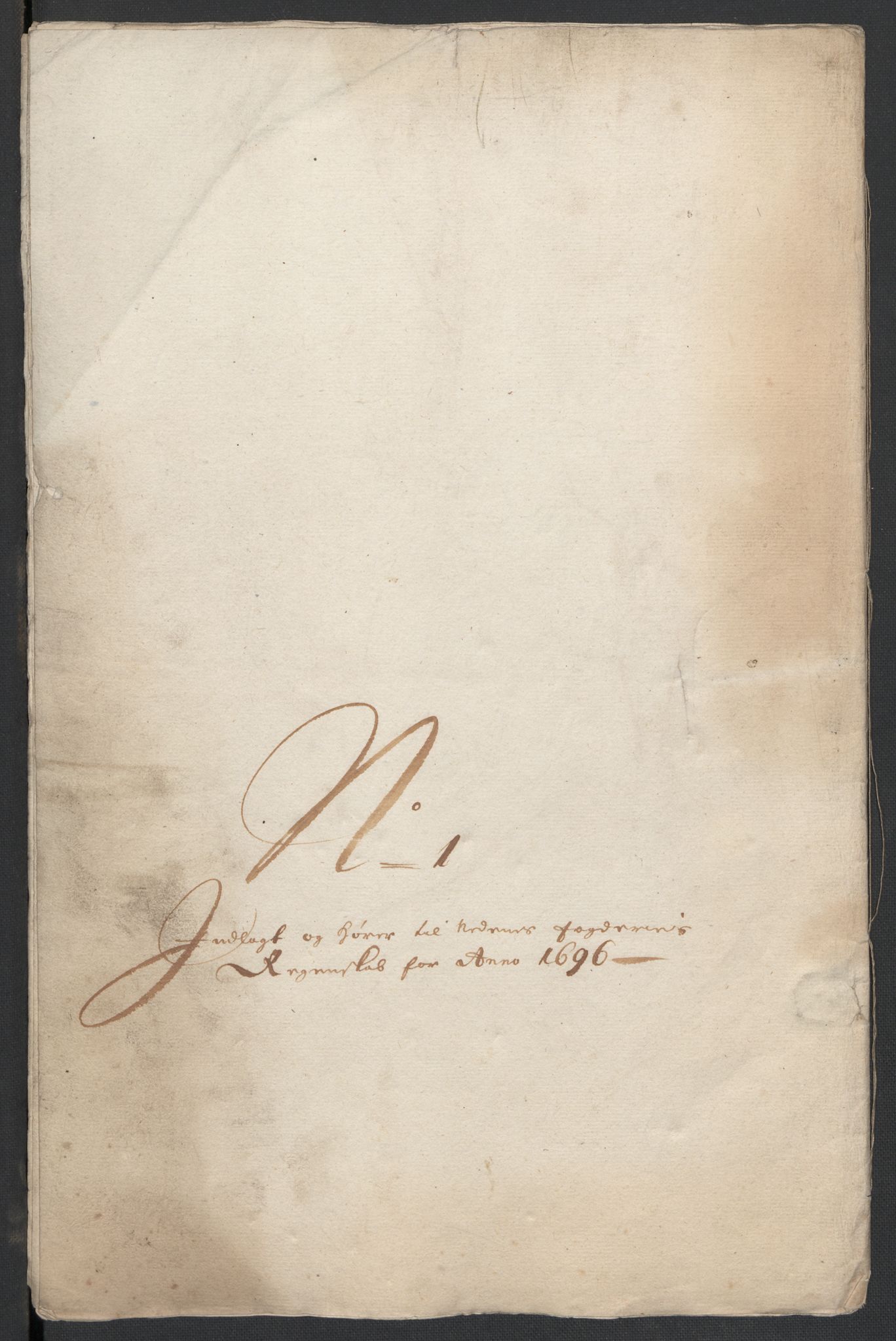 Rentekammeret inntil 1814, Reviderte regnskaper, Fogderegnskap, RA/EA-4092/R39/L2313: Fogderegnskap Nedenes, 1696-1697, s. 24