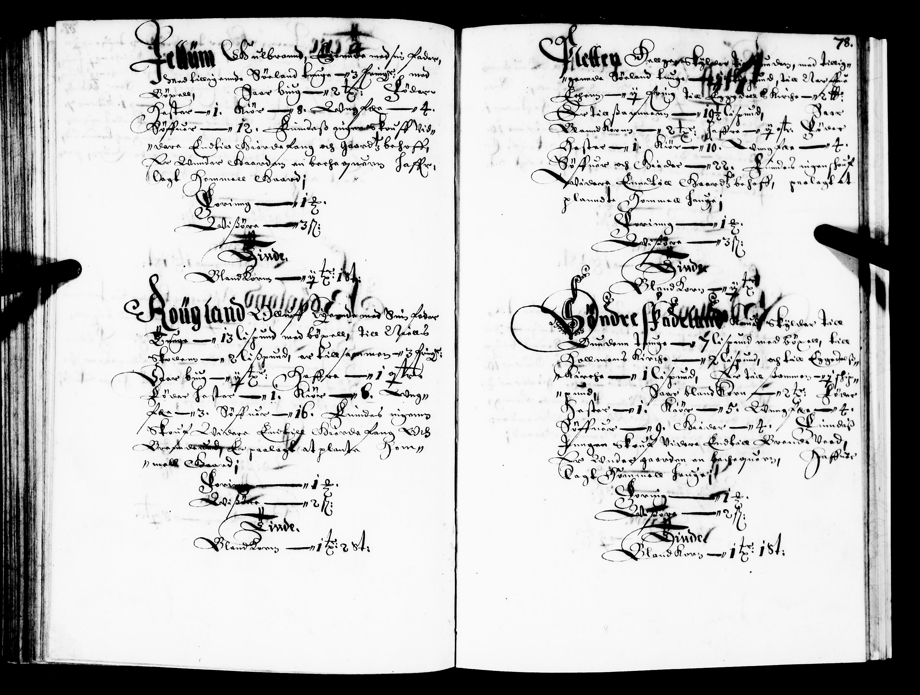 Rentekammeret inntil 1814, Realistisk ordnet avdeling, AV/RA-EA-4070/N/Nb/Nba/L0022: Buskerud fogderi, 1667, s. 77b-78a