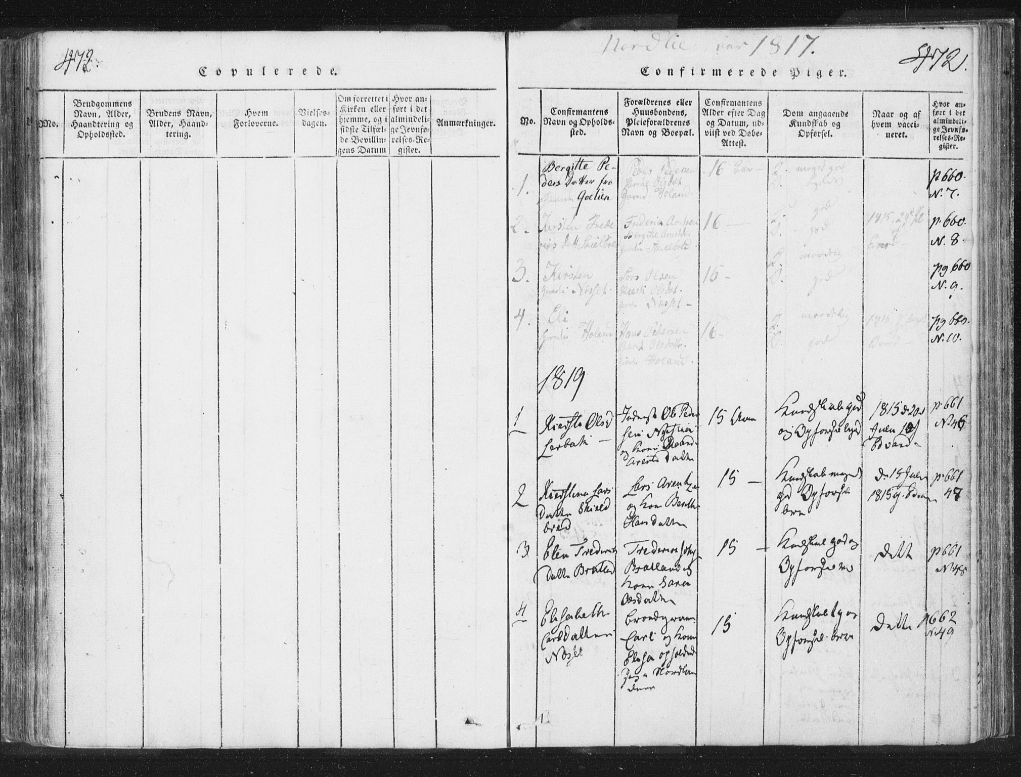Ministerialprotokoller, klokkerbøker og fødselsregistre - Nord-Trøndelag, AV/SAT-A-1458/755/L0491: Ministerialbok nr. 755A01 /1, 1817-1864, s. 471-472