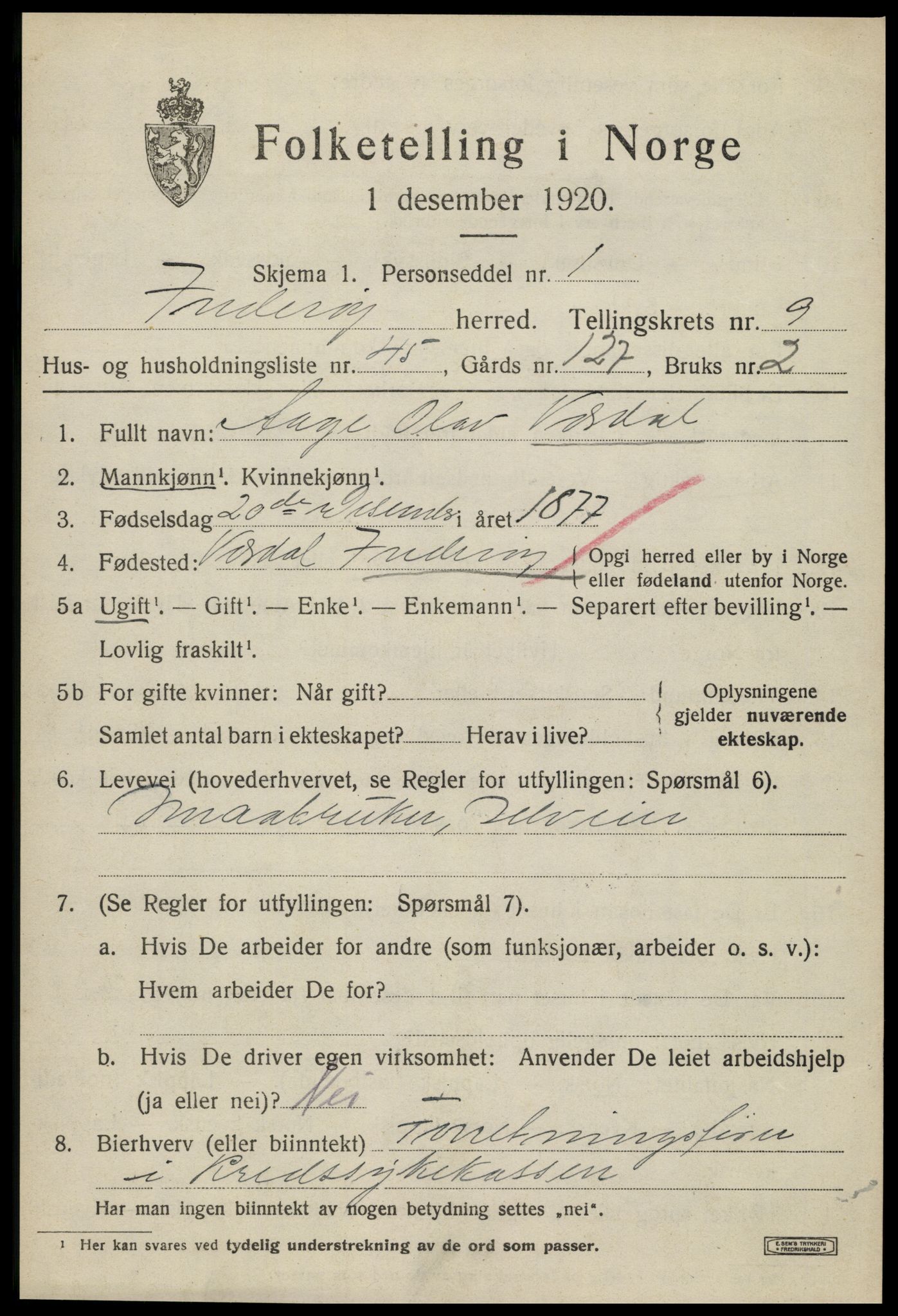 SAT, Folketelling 1920 for 1729 Inderøy herred, 1920, s. 6575