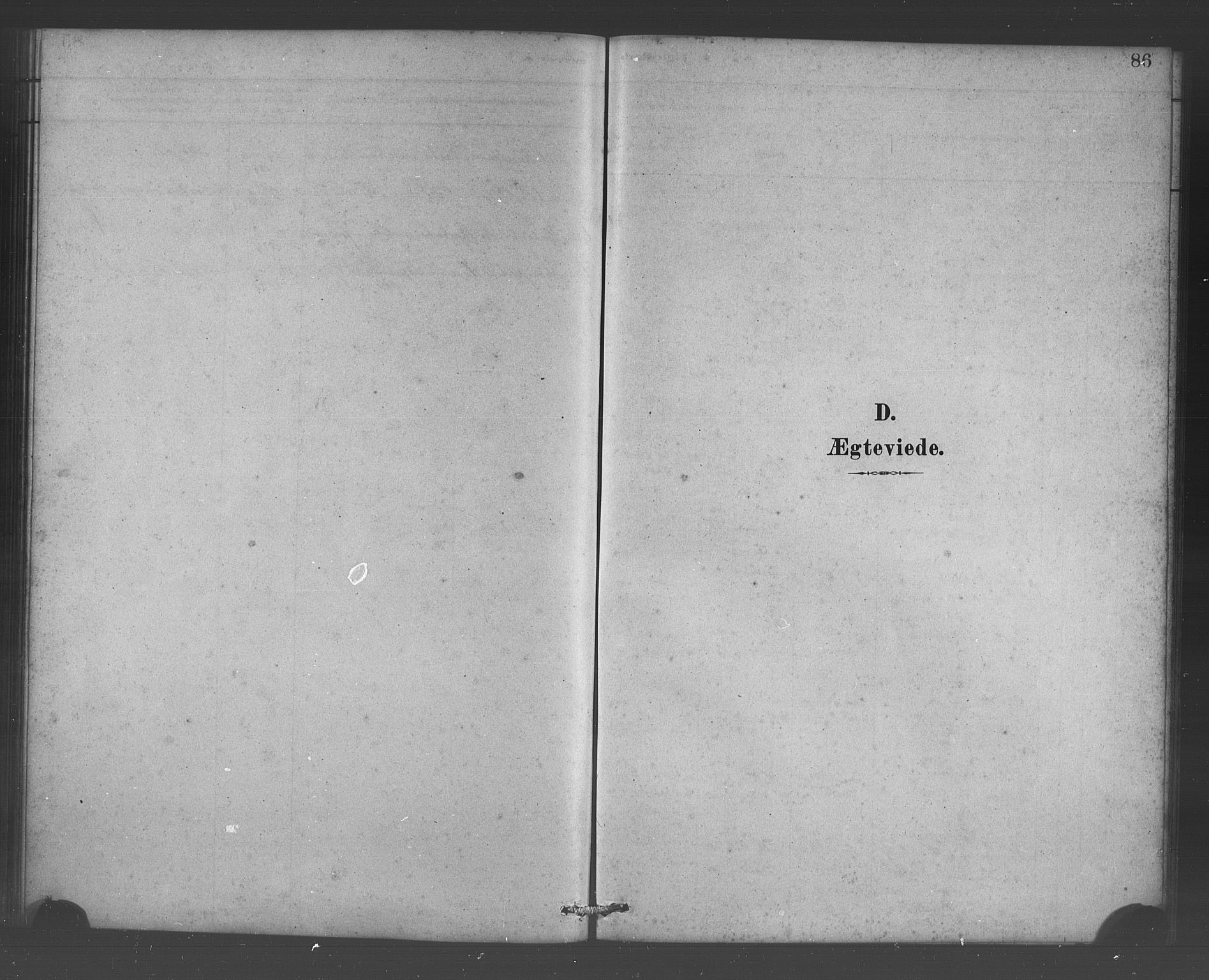 Vossestrand Sokneprestembete, SAB/A-79101/H/Hab: Klokkerbok nr. B 3, 1880-1907, s. 86