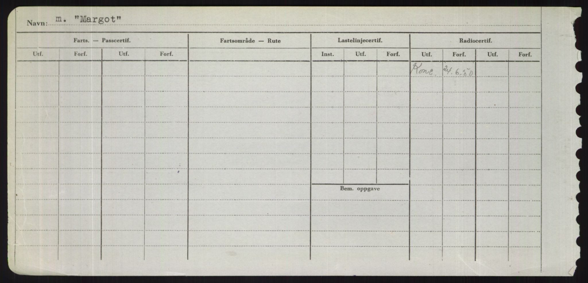 Sjøfartsdirektoratet med forløpere, Skipsmålingen, RA/S-1627/H/Hd/L0024: Fartøy, M-Mim, s. 220