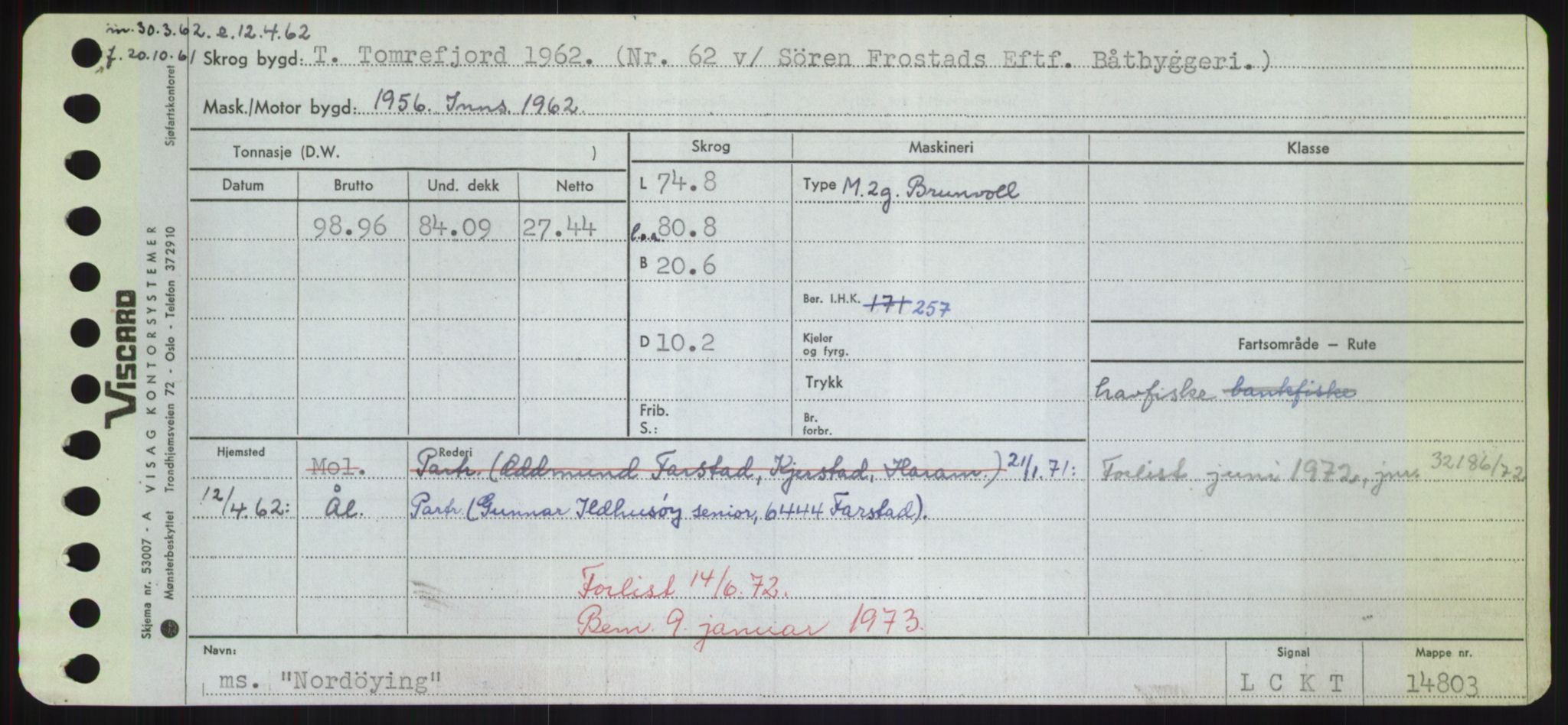 Sjøfartsdirektoratet med forløpere, Skipsmålingen, AV/RA-S-1627/H/Hd/L0026: Fartøy, N-Norhol, s. 593