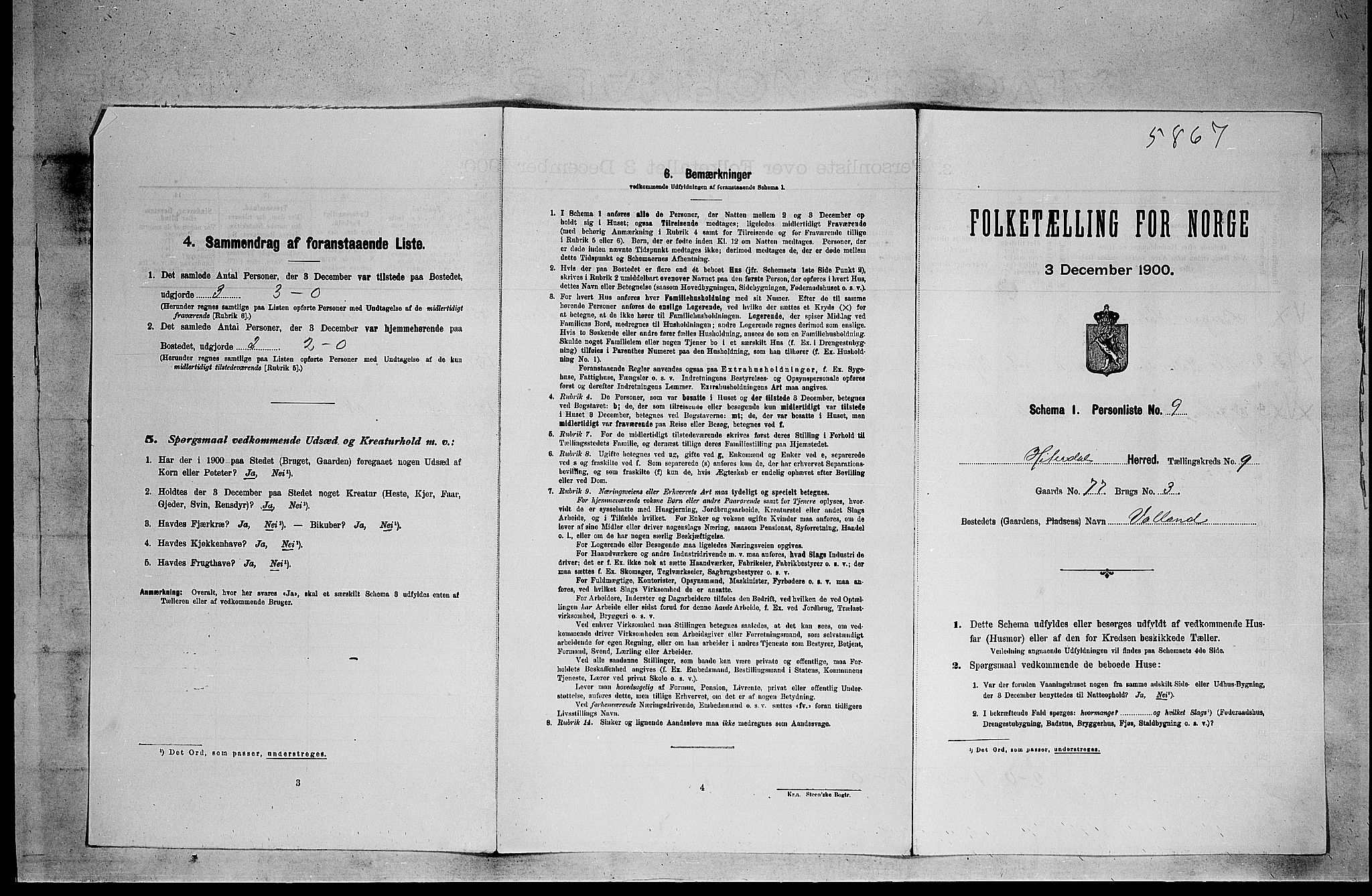 SAKO, Folketelling 1900 for 0823 Heddal herred, 1900, s. 1094