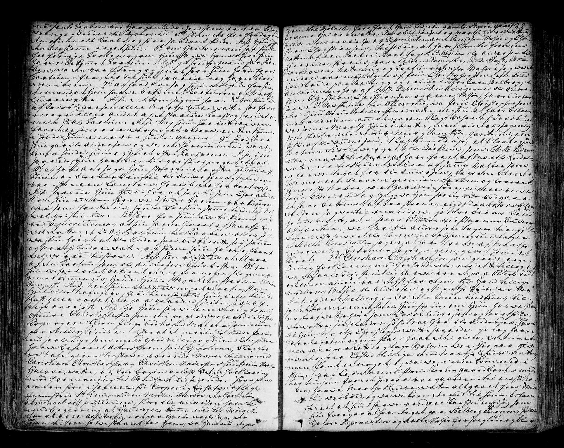 Follo sorenskriveri, SAO/A-10274/F/Fb/Fba/L0039: Tingbok, 1748-1755, s. 137b-138a