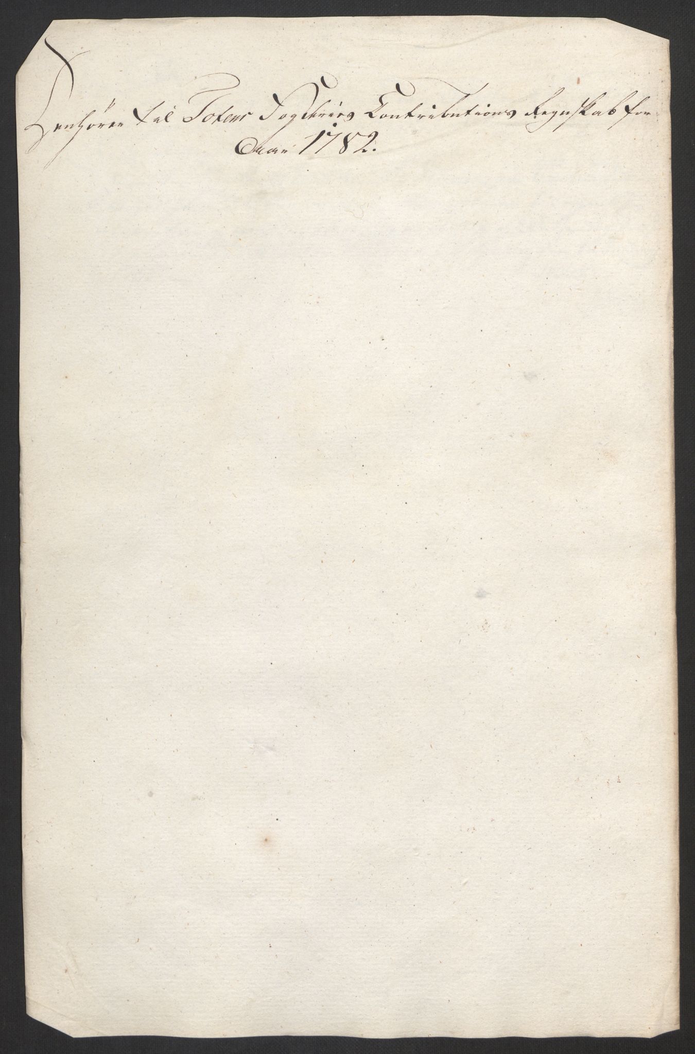 Rentekammeret inntil 1814, Reviderte regnskaper, Fogderegnskap, RA/EA-4092/R19/L1369: Fogderegnskap Toten, Hadeland og Vardal, 1782, s. 96