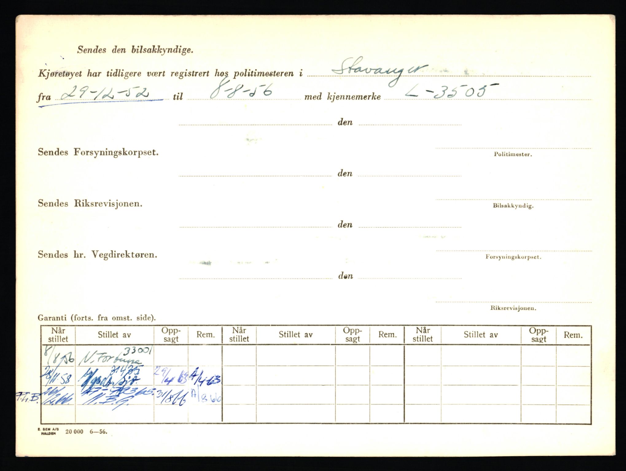 Stavanger trafikkstasjon, AV/SAST-A-101942/0/F/L0048: L-29100 - L-29899, 1930-1971, s. 2068