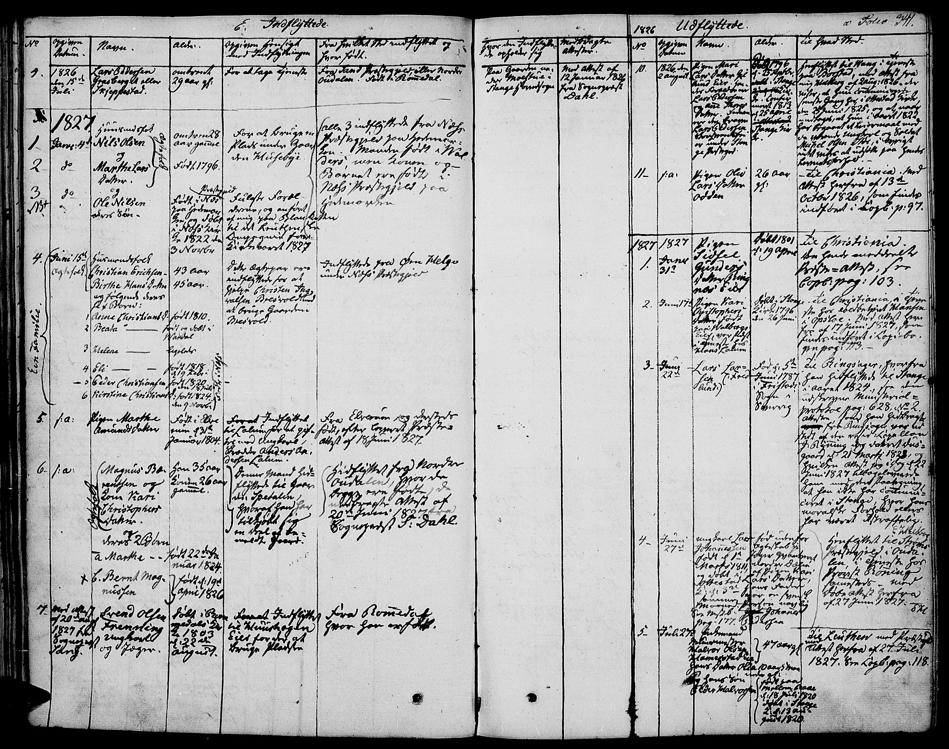 Stange prestekontor, SAH/PREST-002/K/L0009: Ministerialbok nr. 9, 1826-1835, s. 341