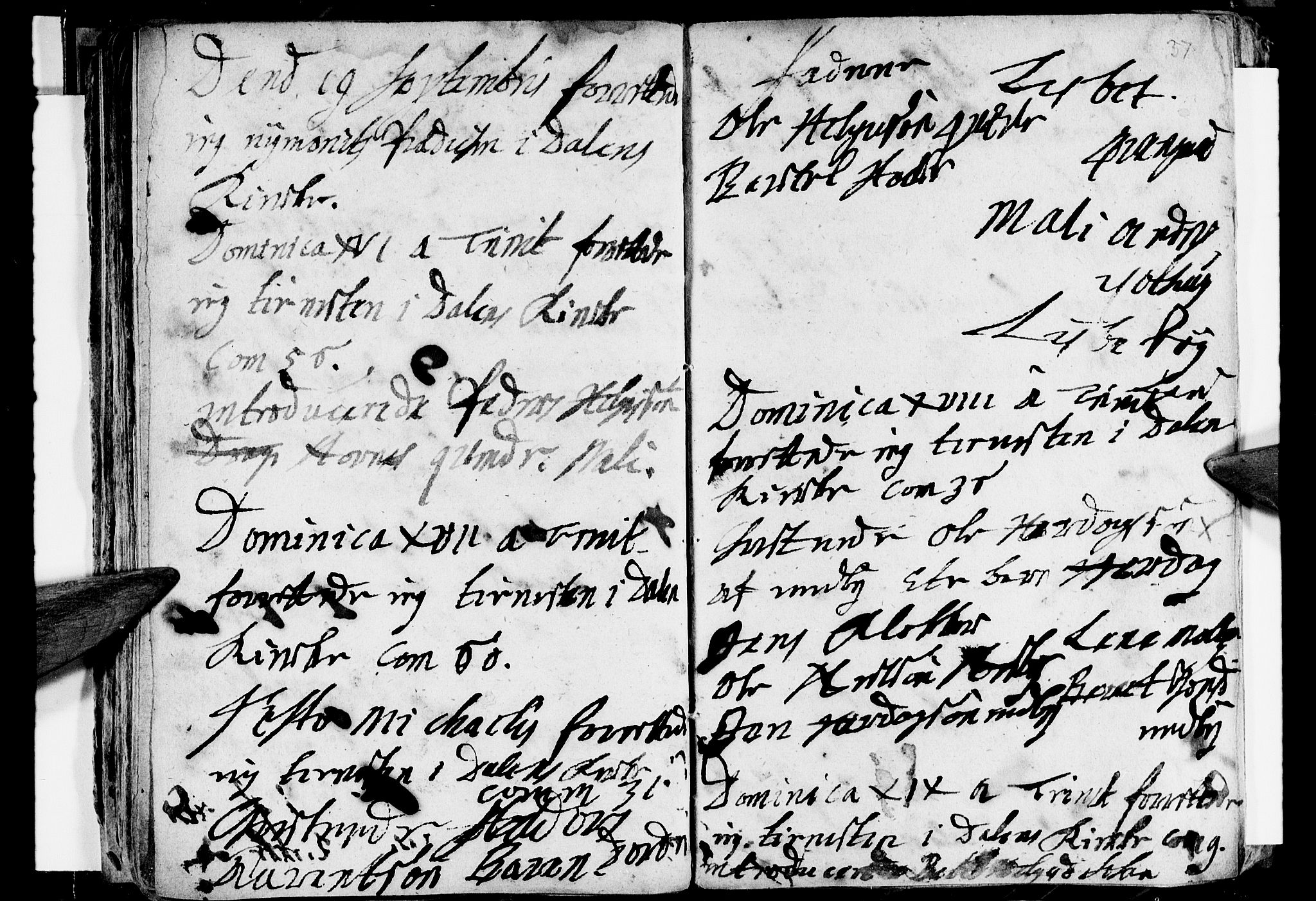 Ministerialprotokoller, klokkerbøker og fødselsregistre - Nordland, AV/SAT-A-1459/847/L0661: Ministerialbok nr. 847A01, 1708-1717, s. 37